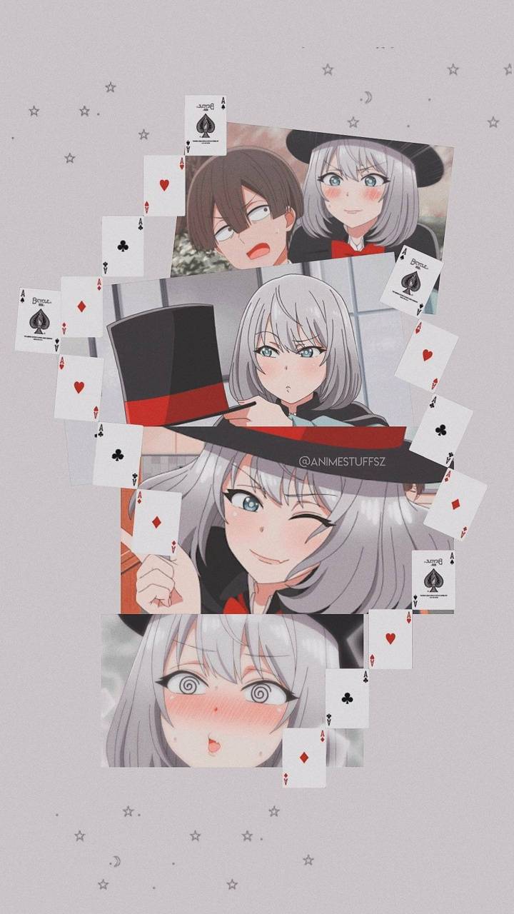 720x1280 Anime Wallpaper HD: Tejina Senpai Wallpaper
