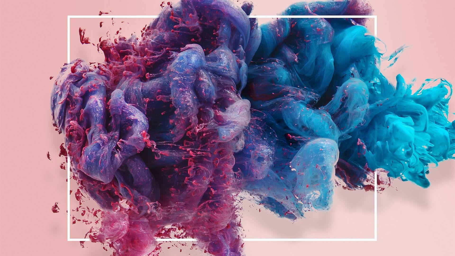 1920x1080 Wallpaper Colorful smoke, window, creative picture 2560x1920 HD Picture, Image