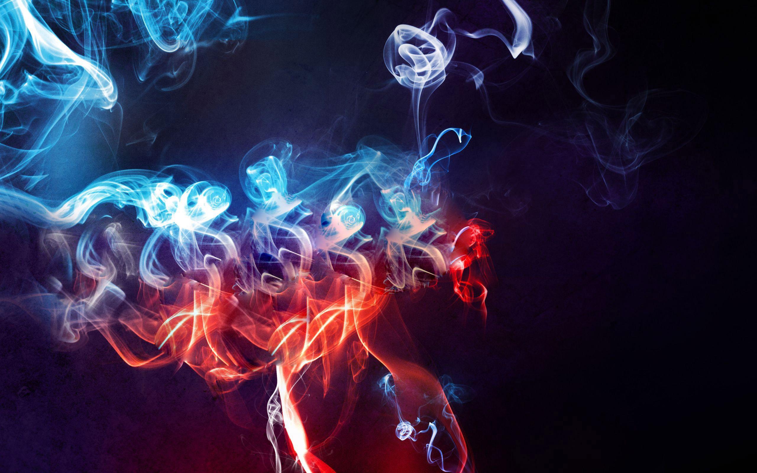 2560x1600 Download 2560x1600 Colorful smoke wallpaper