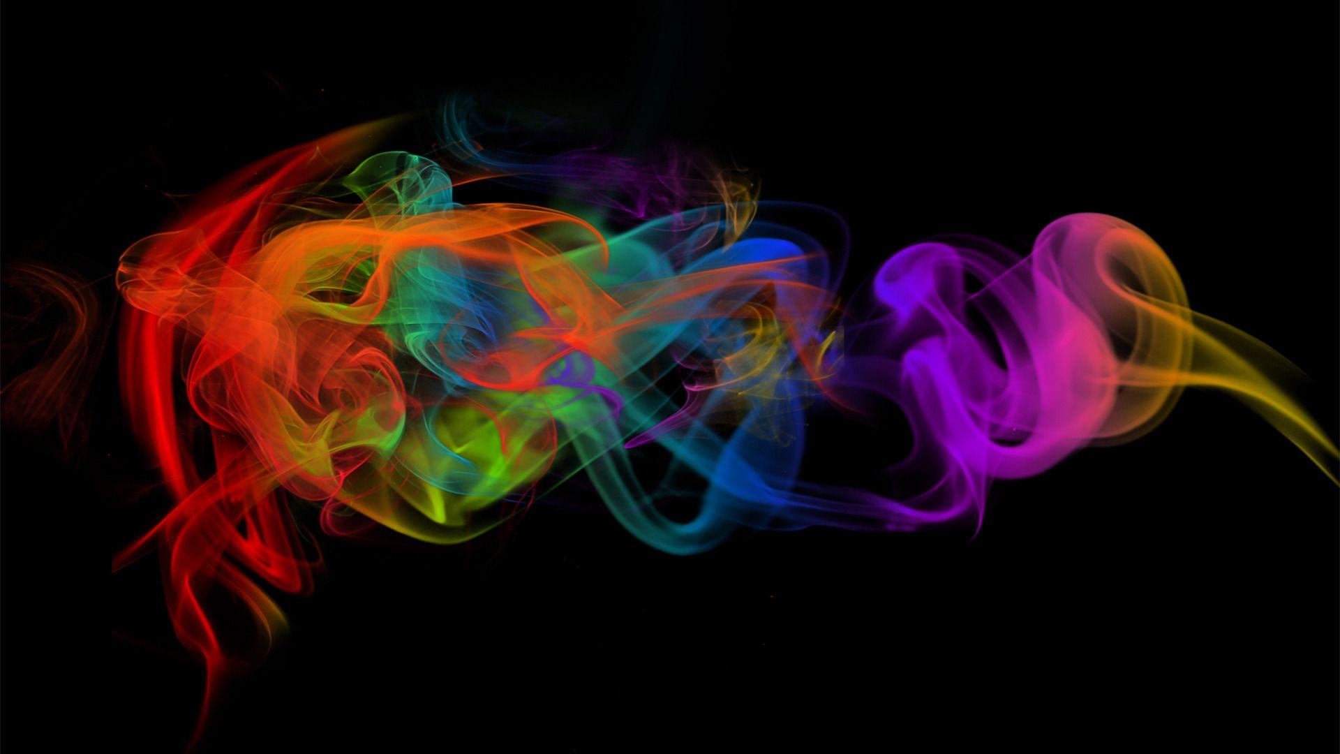 1920x1080 your wallpaper 11264 colorful smoke 1920x1080 abstract wallpaper jpg 1407 - Firefly Abstract Smoke Wallpaper