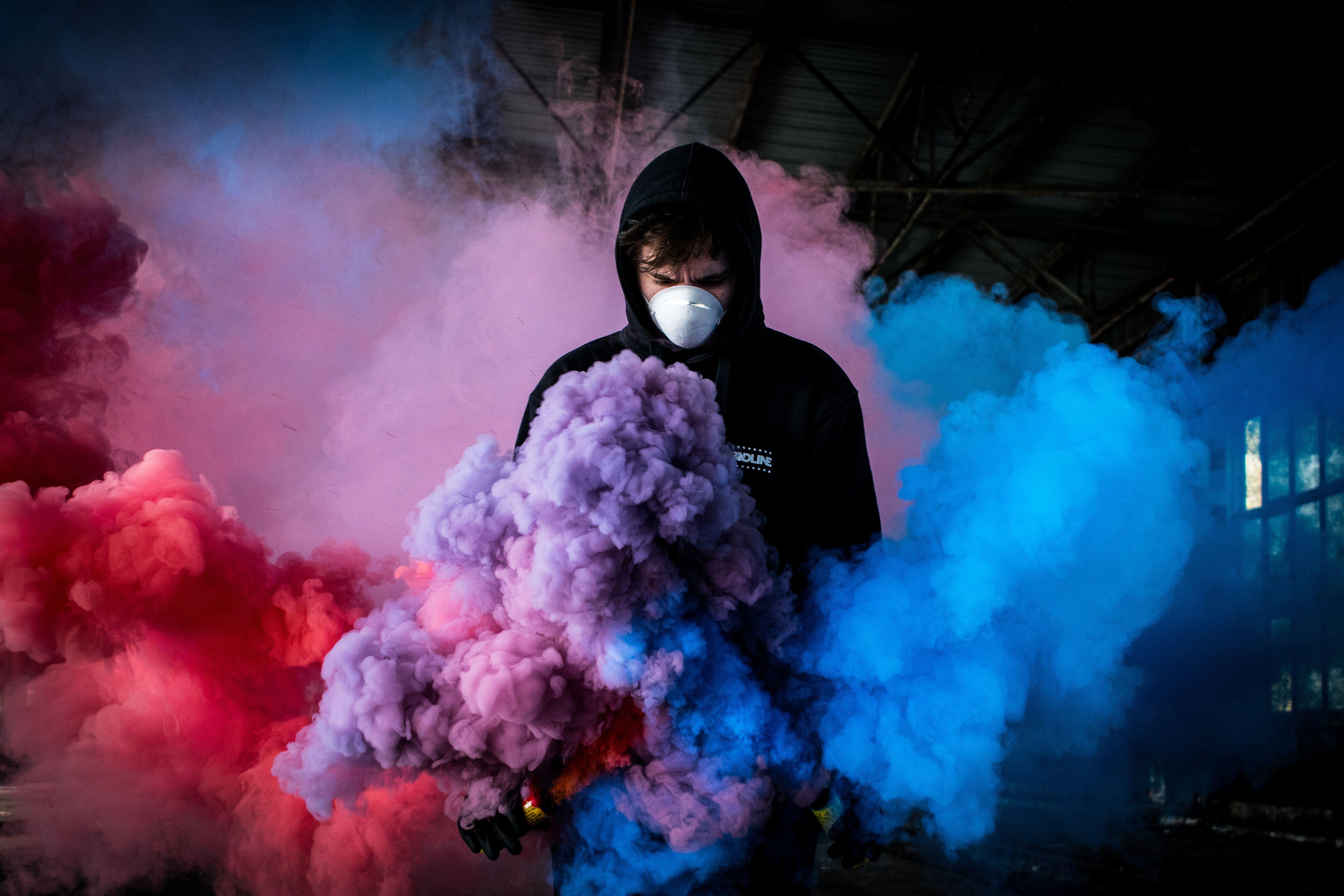 4849x3233 #smoke, #colorful, #hd, k, k, #photography. Mocah.org HD Desktop Wallpaper