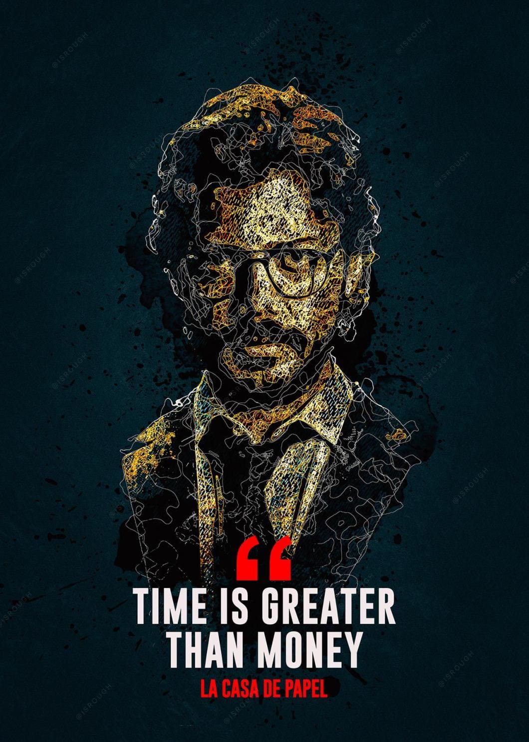 1060x1485 Money Heist Wallpaper