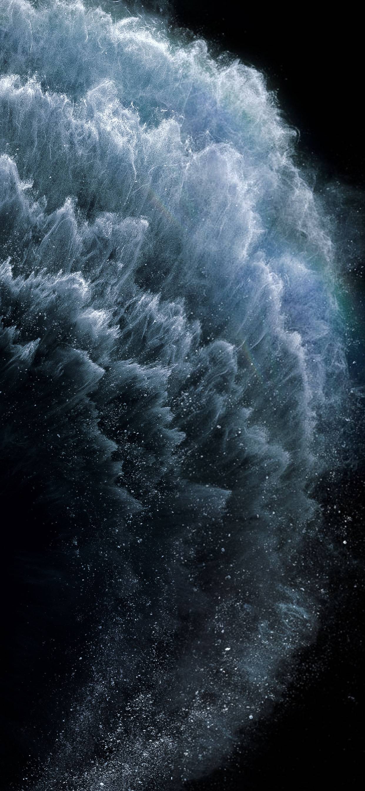 1242x2688 New iPhone 11 wallpaper hides the holes great