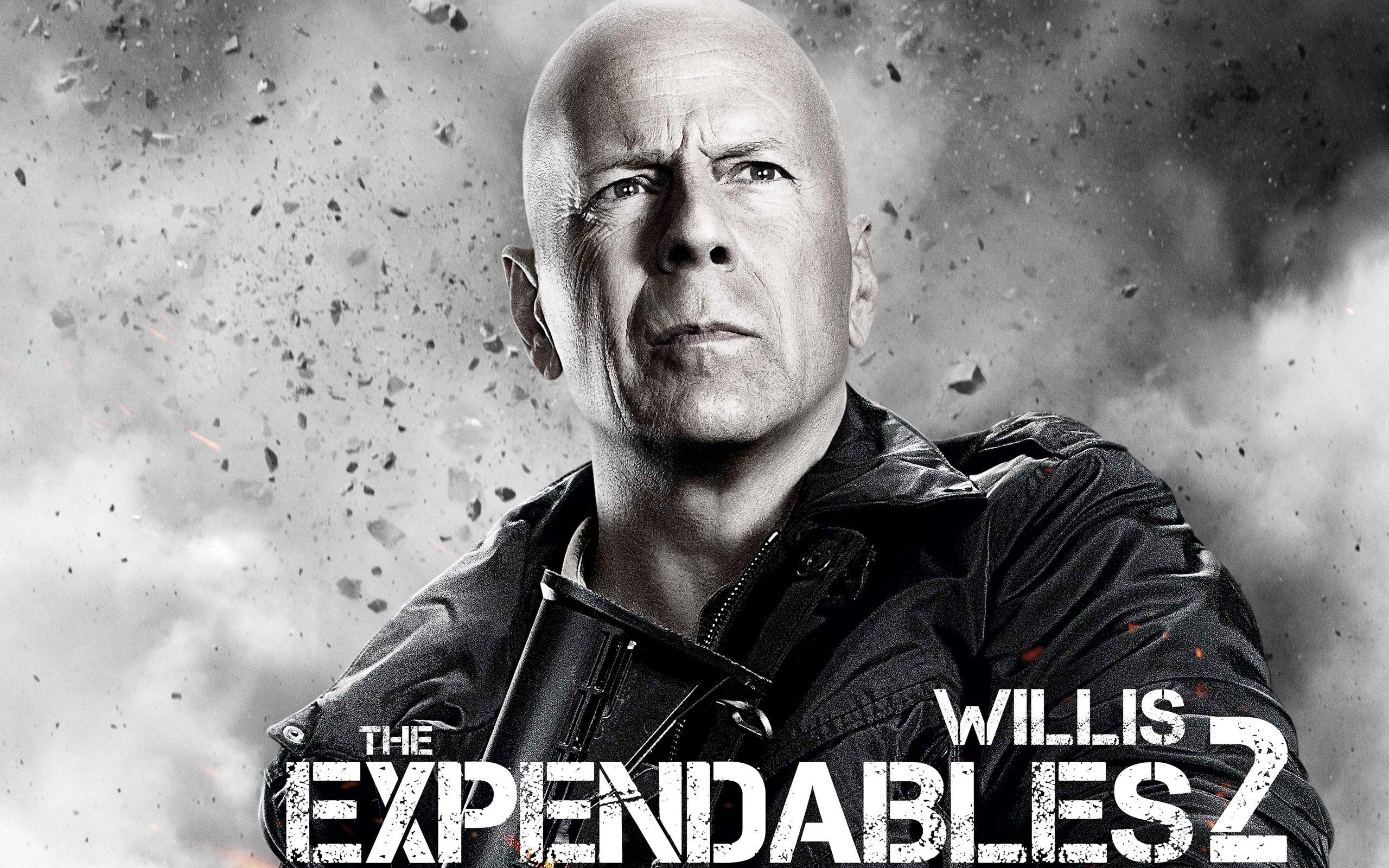 2560x1600 Bruce Willis in Expendables 2 wallpaper