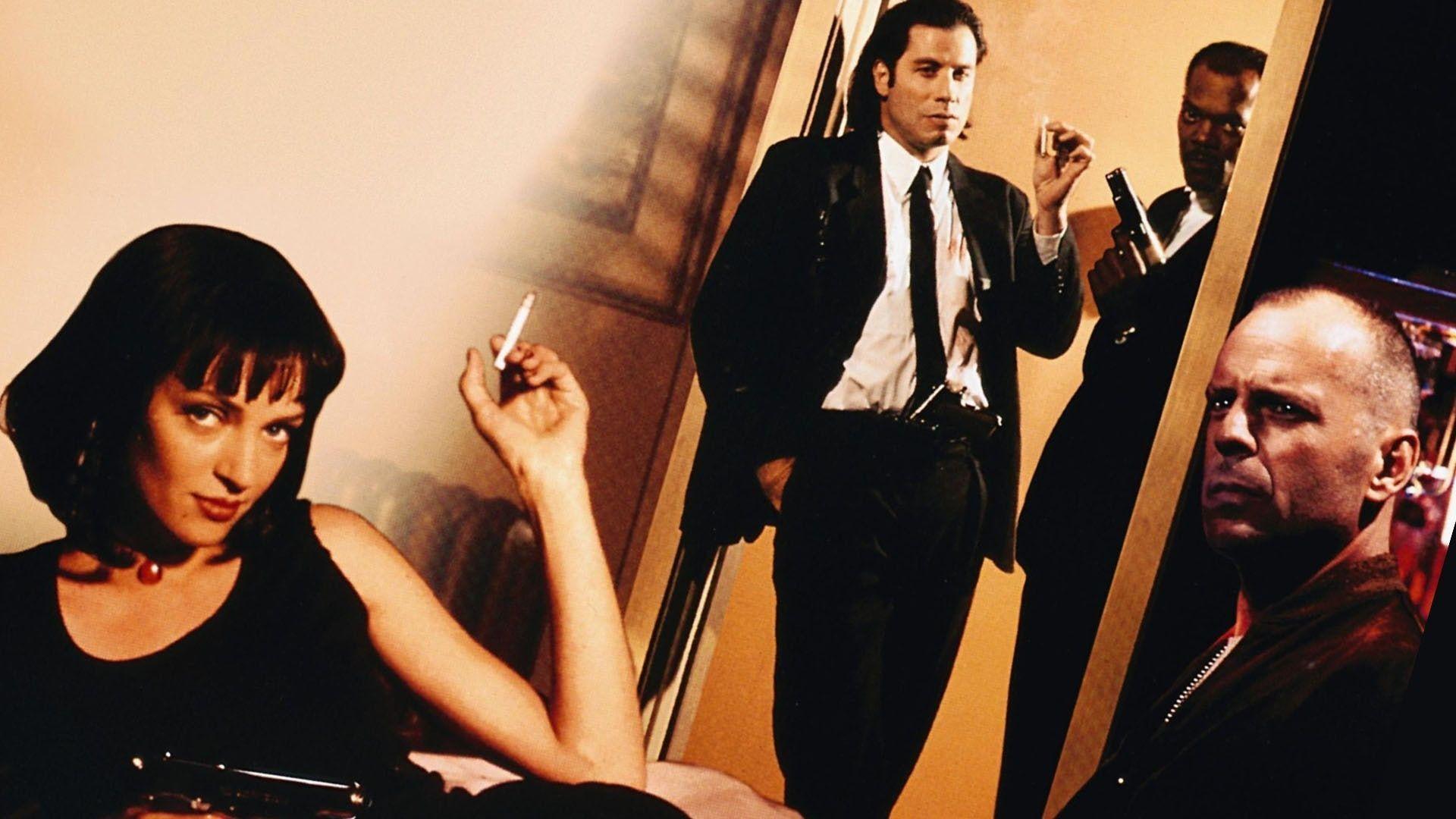 1920x1080 Bruce Willis John Travolta #movies Pulp Fiction samuel l jackson Uma Thurman P #wallpaper #hdwallpap. Pulp fiction, John travolta, John travolta pulp fiction