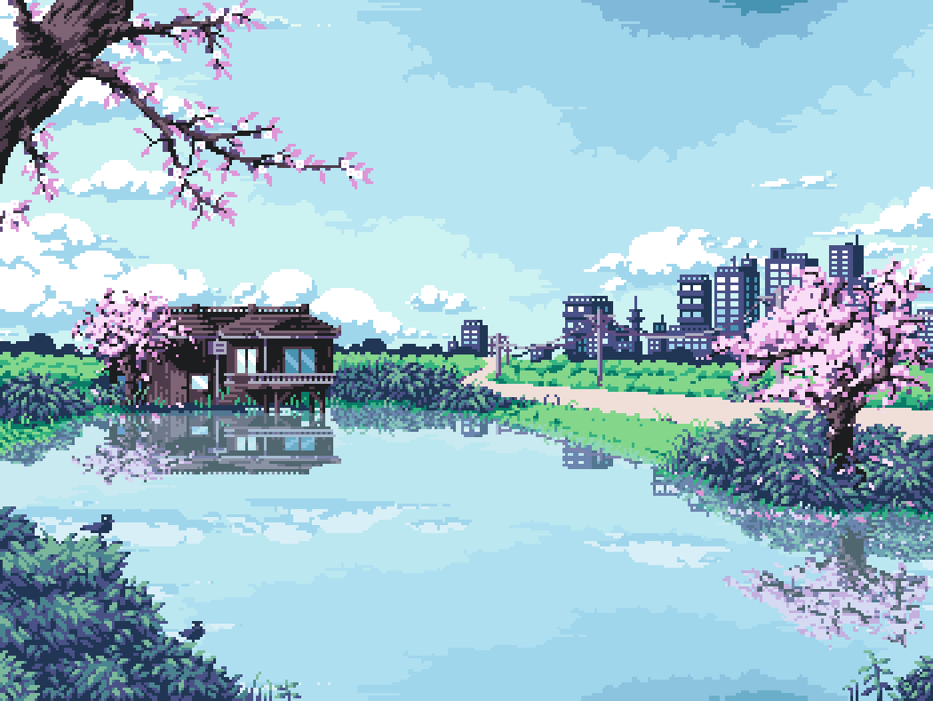 Japanese Pixel Art Wallpapers - Top Free Japanese Pixel Art Backgrounds