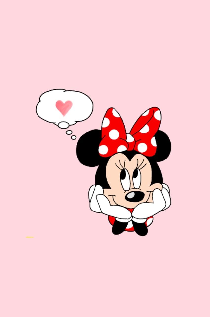 851x1280 Lock Screen Wallpaper Disney Minnie Mouse Aesthetic