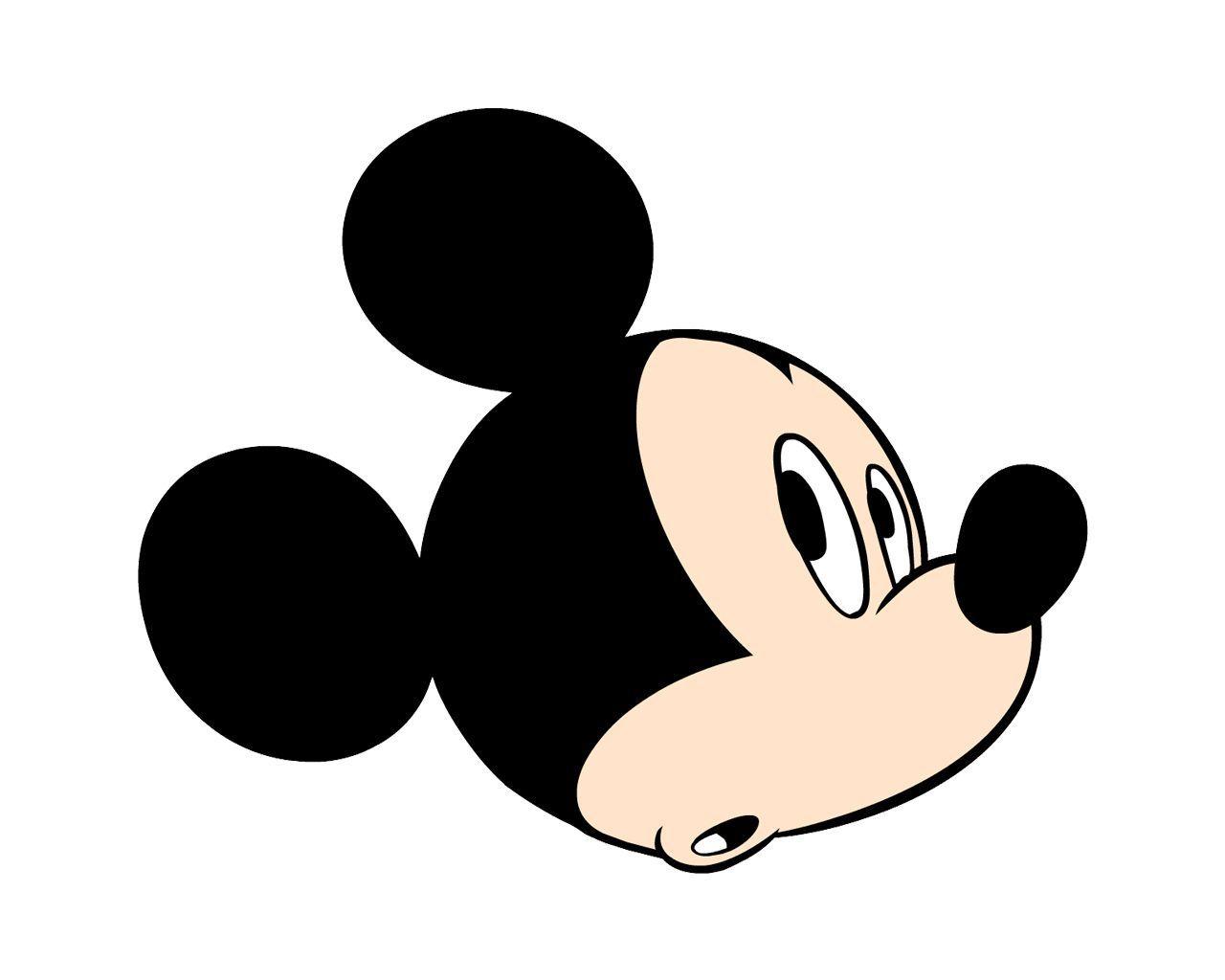 1280x1024 Free Mickey Mouse Face Black And White, Download Free Clip Art, Free Clip Art on Clipart Library