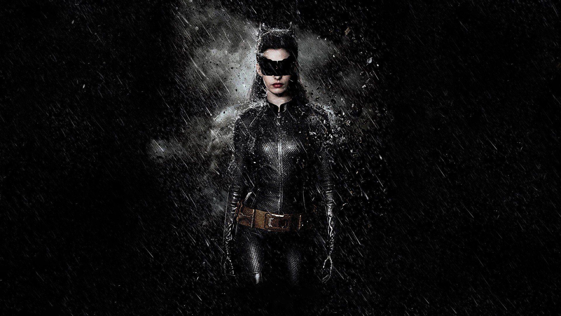 1920x1080 Anne Hathaway dark Catwoman Batman The Dark Knight Rises wallpaperx1080