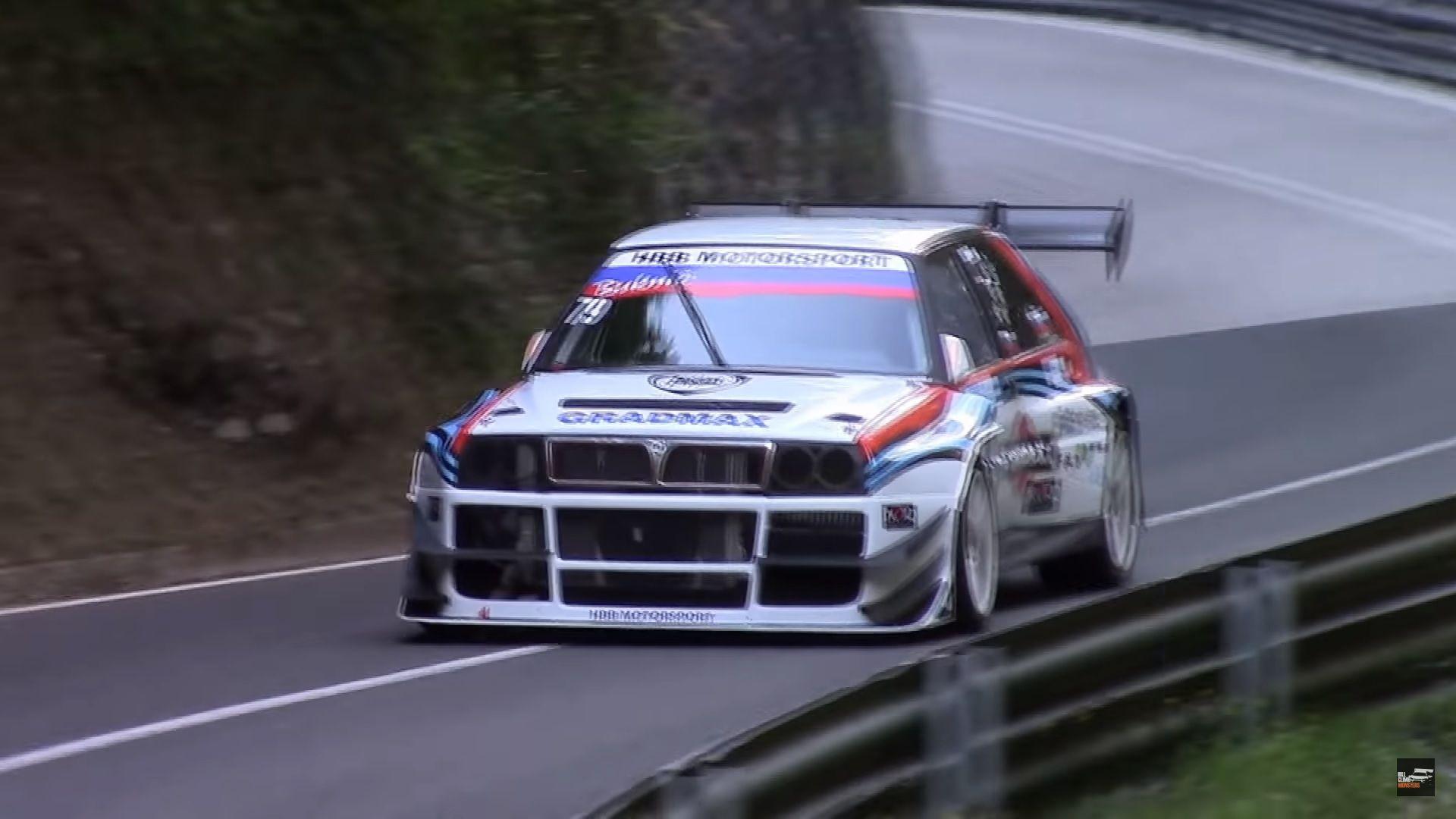 1920x1080 700 HP Lancia Delta Integrale Runs Hillclimbs Like It's On Rails