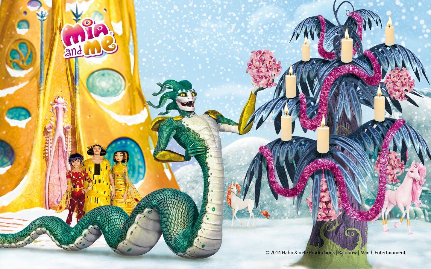 1440x900 Mia And Me Queen Unicorn And Jessowey Wallpaper