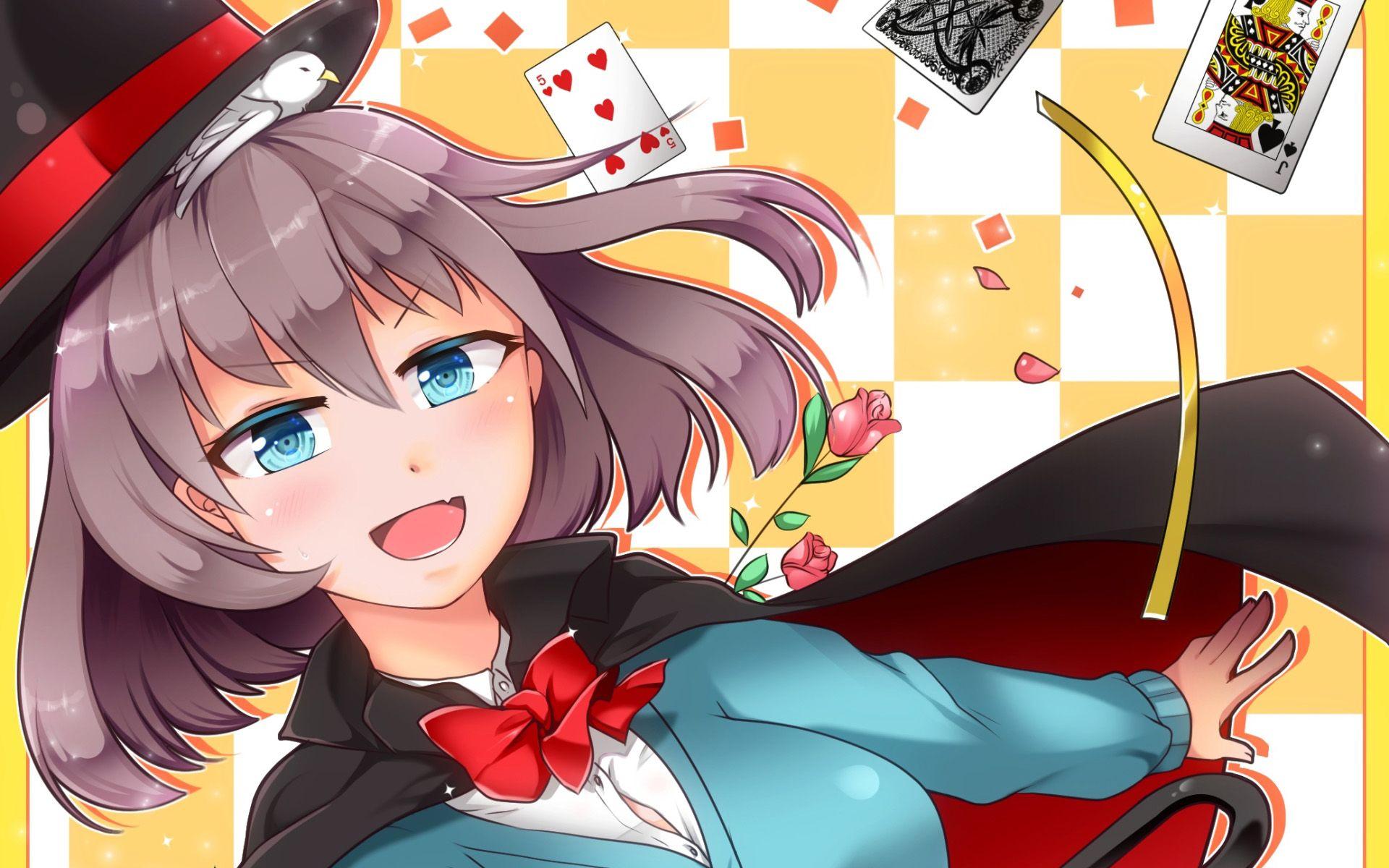 1920x1200 Download Wallpaper Senpai, Manga, Magical Sempai, Artwork, Tejina Senpai, Girl With Blue Eyes For Desktop With Resolution 1920x1200. High Quality HD Picture Wallpaper