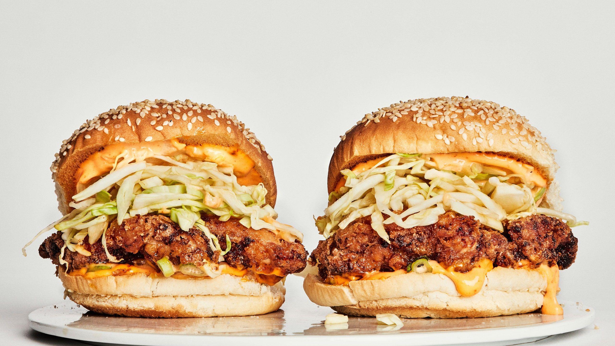 2560x1440 A Fried Chicken Sandwich Recipe You Can Actually Make at Home. Bon Appétit