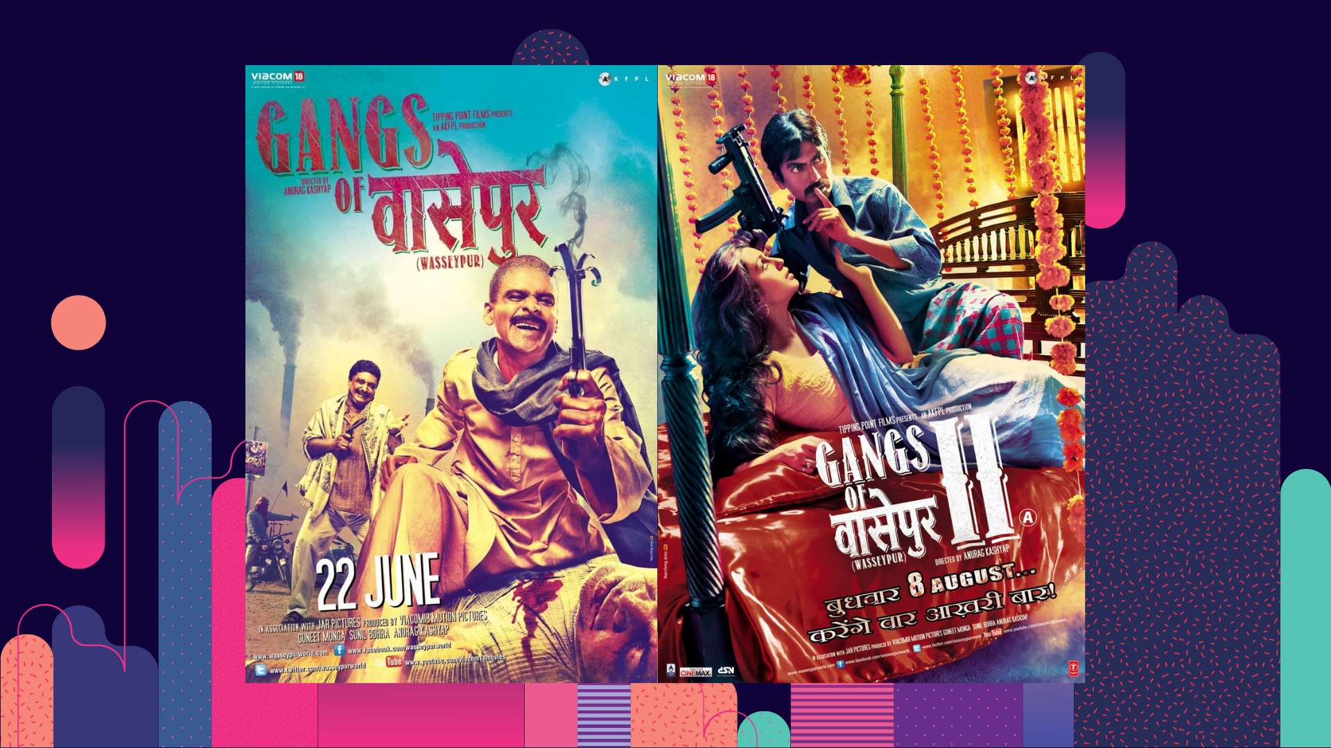 1920x1080 Gangs of Wasseypur Part 1 + 2 (2012) Hindi 1080p BluRay x265 HEVC 10bit Esub