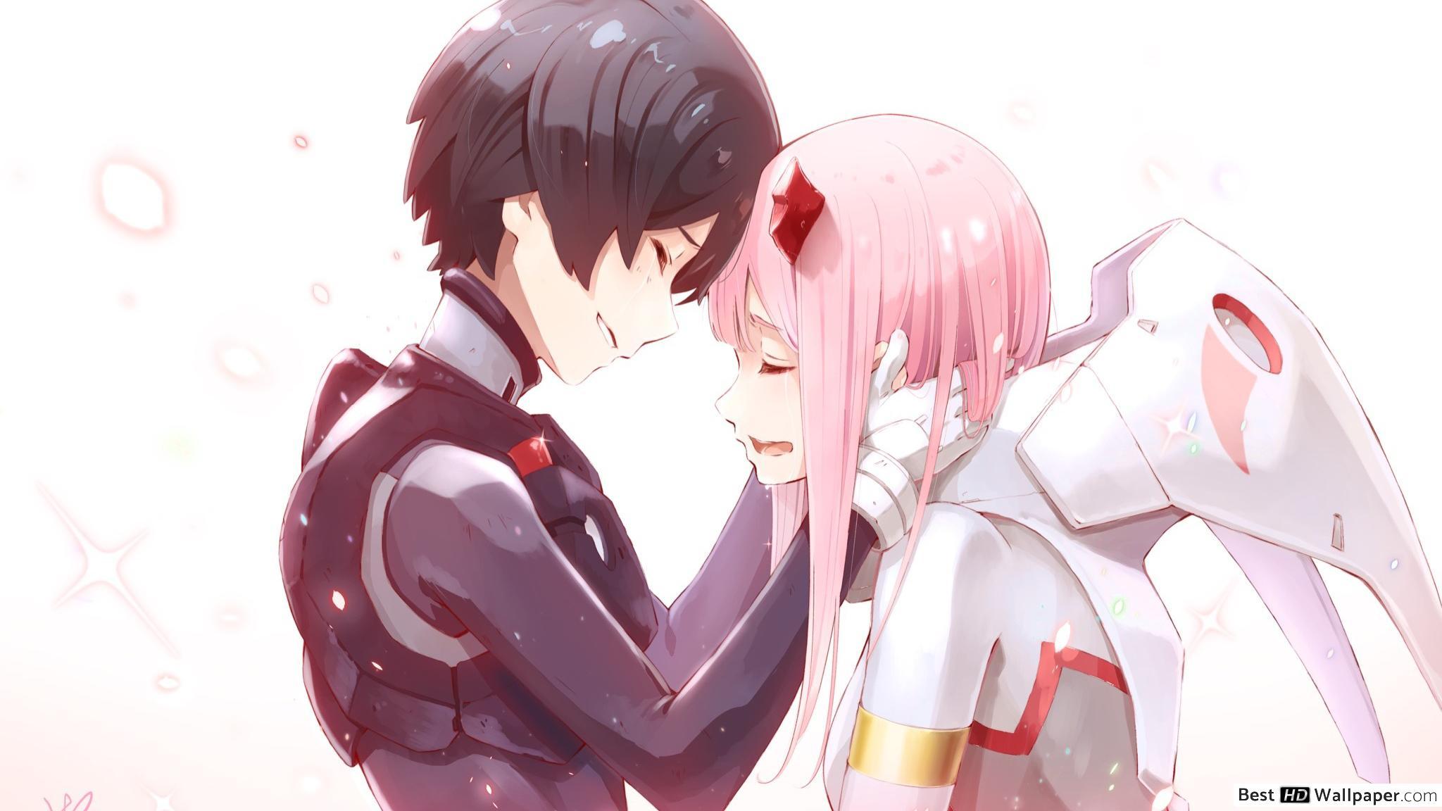 2048x1152 DARLING in the FRANXX X Zero Two HD wallpaper download