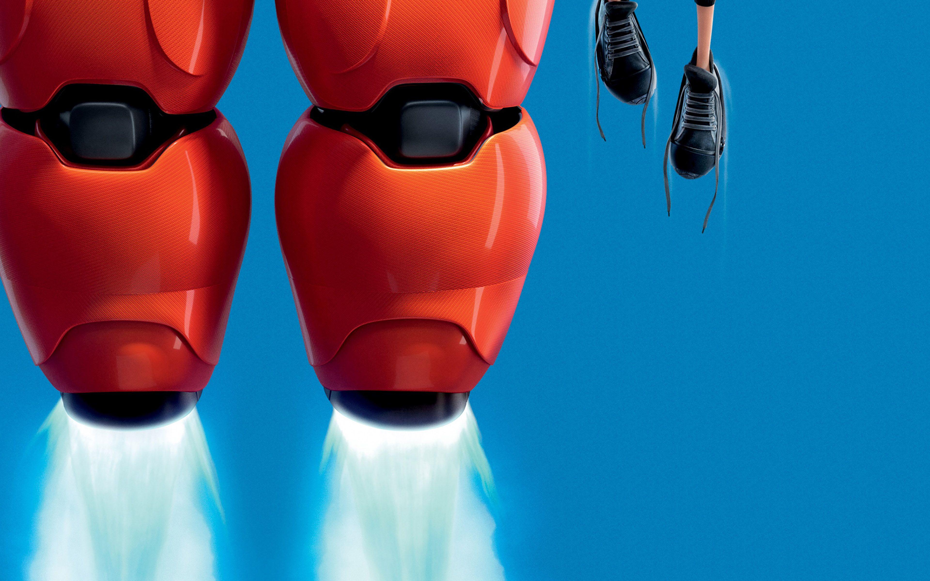3840x2400 Big Hero 6 Fly Disney Art Illust