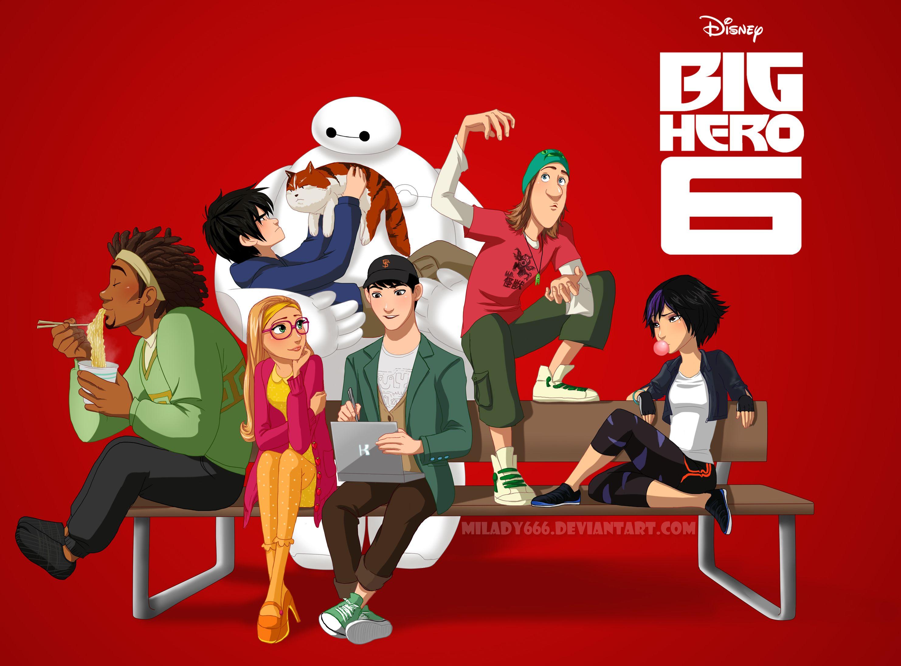 2964x2193 Gogo Big Hero 6 Wallpaper