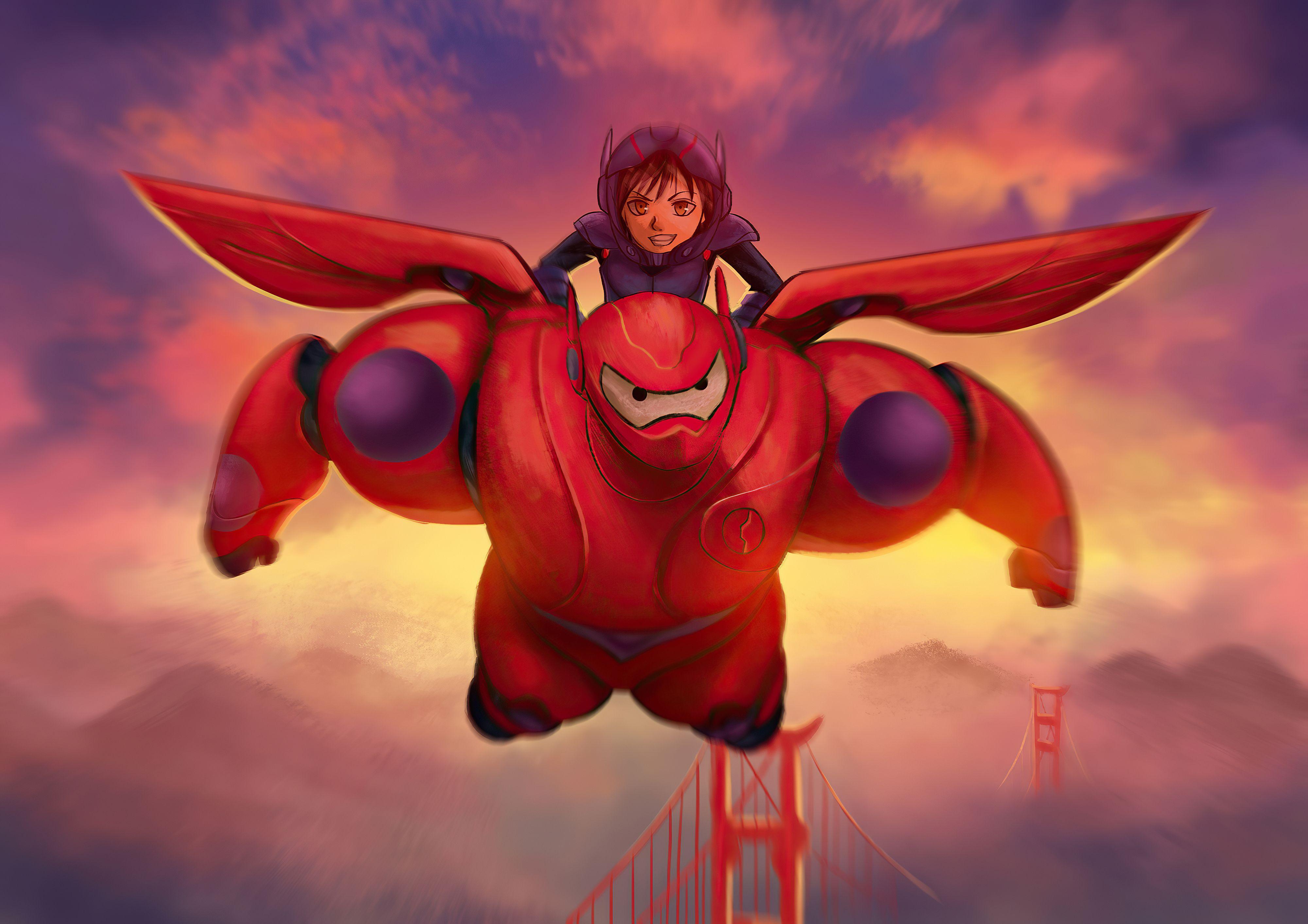 4000x2826 Big Hero 6 4k iPad Air HD 4k Wallpaper, Image, Background, Photo and Picture