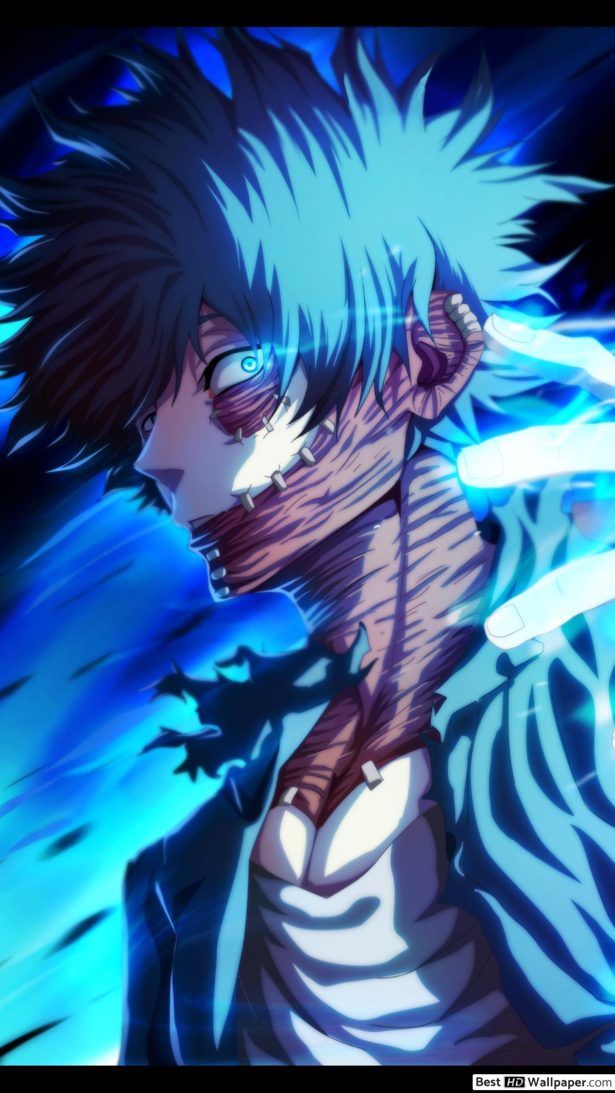 1242x2208 Dabi My Hero Academia Wallpaper