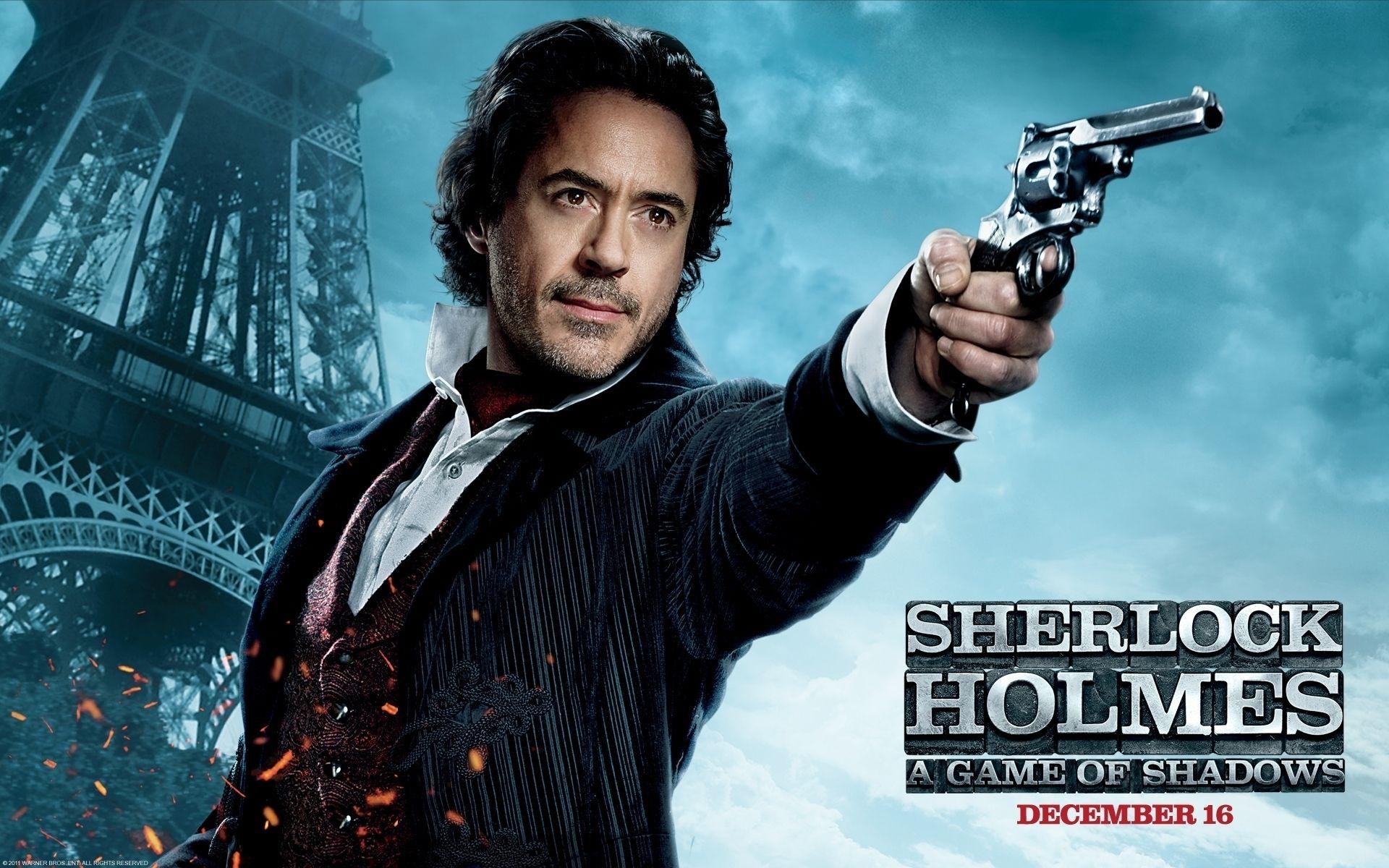 1920x1200 Robert Downey Jr in Sherlock Holmes 2 HD wallpaper