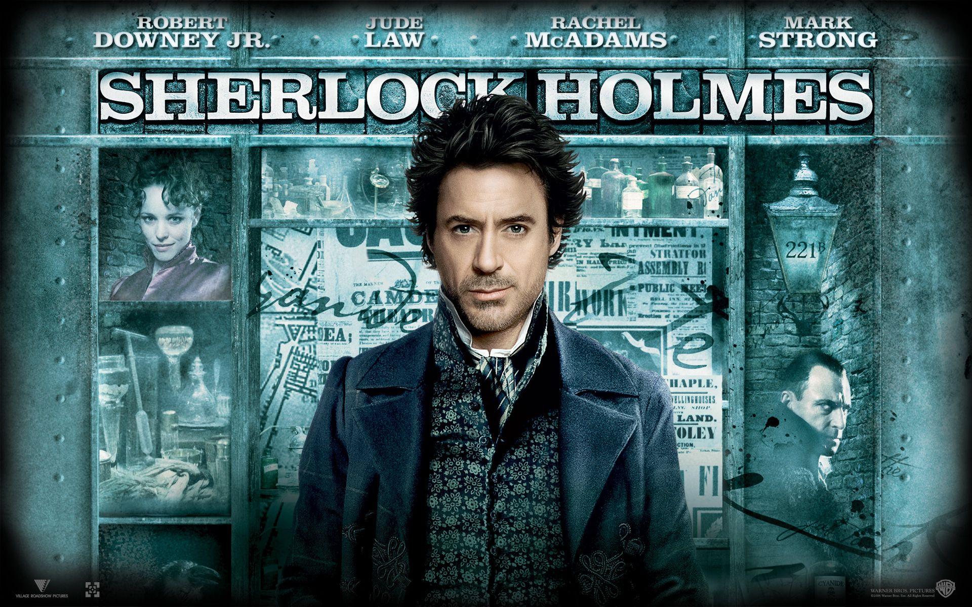 1920x1200 BestWall: robert downey jr in sherlock holmes wallpaper