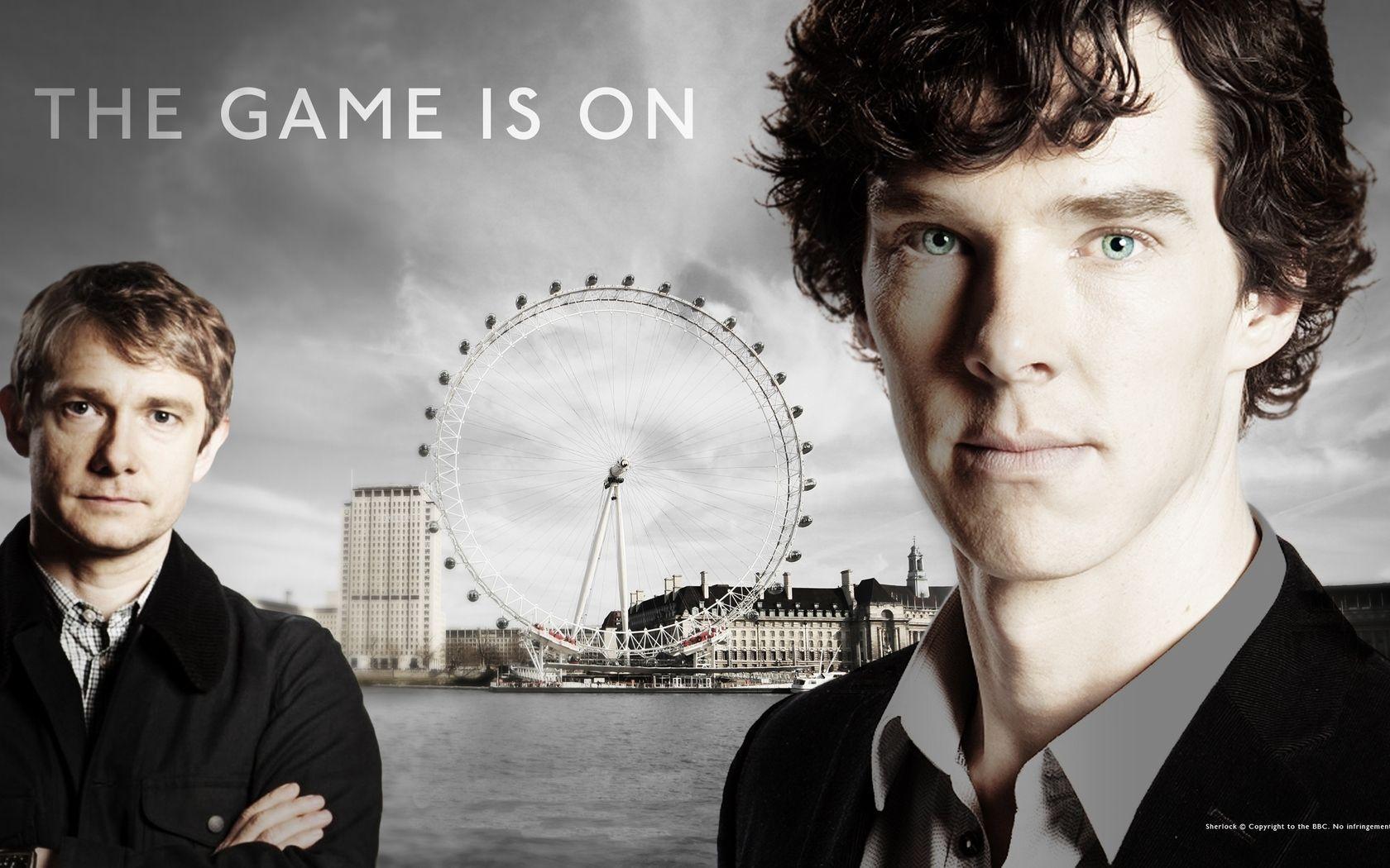 1680x1050 Download wallpaper Sherlock, holmes, detective, sms free desktop wallpaper in the resolution 1680x1050