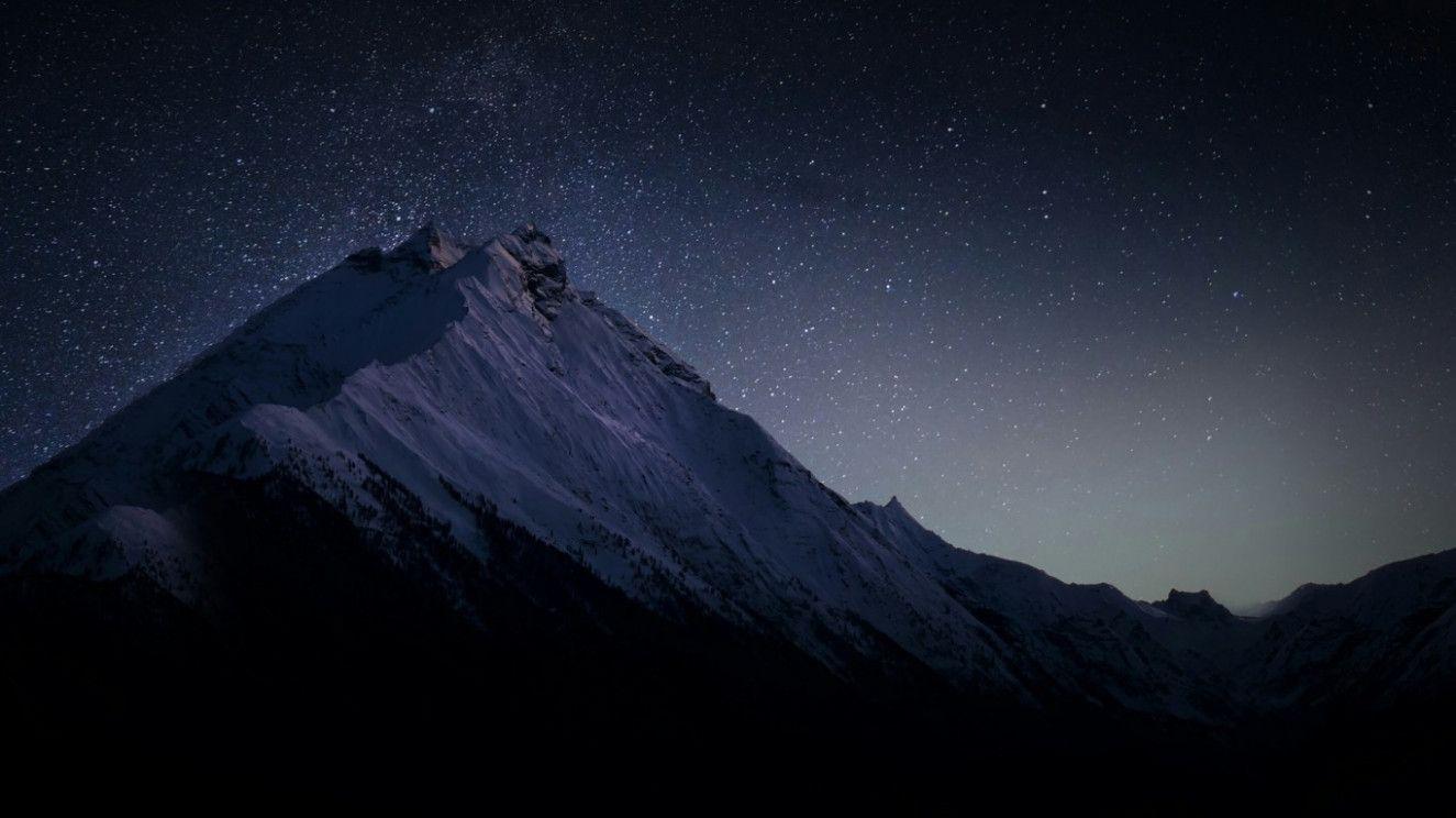 Dark Night Mountains Wallpapers - Top Free Dark Night Mountains