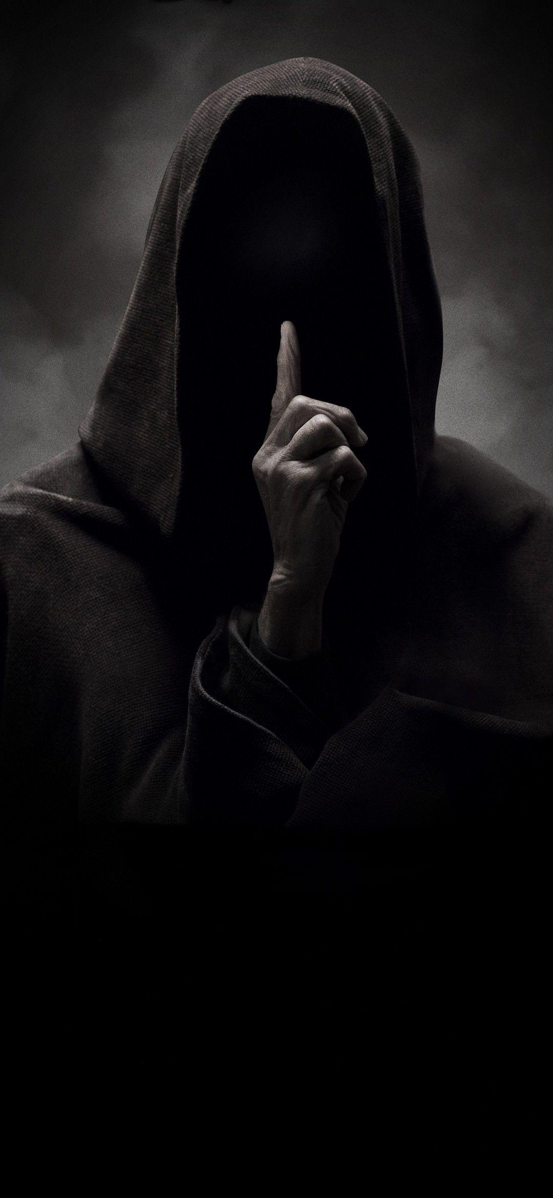 1080x2340 Black Phone Wallpaper [1080x2340]