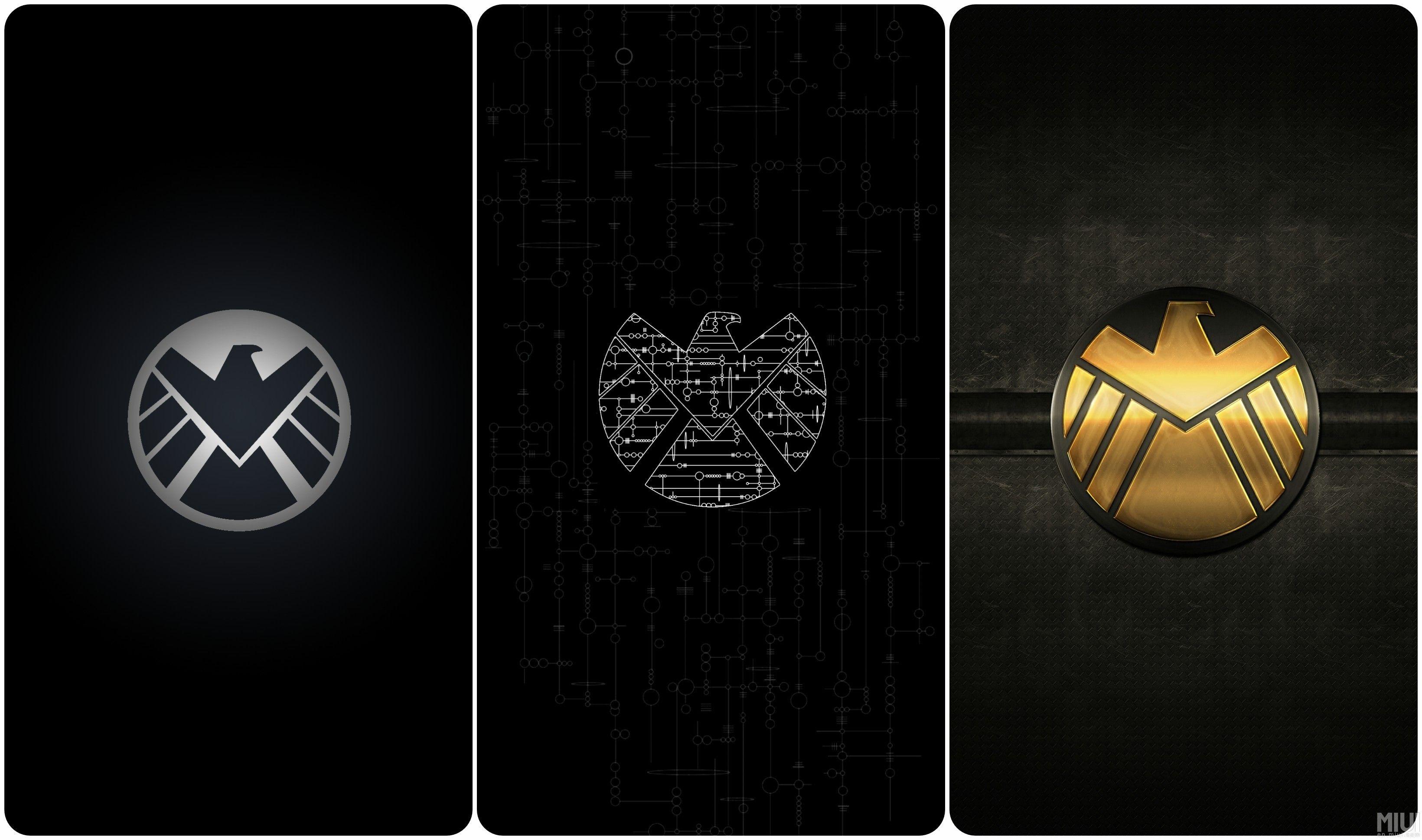3280x1940 Shield Wallpaper Logo