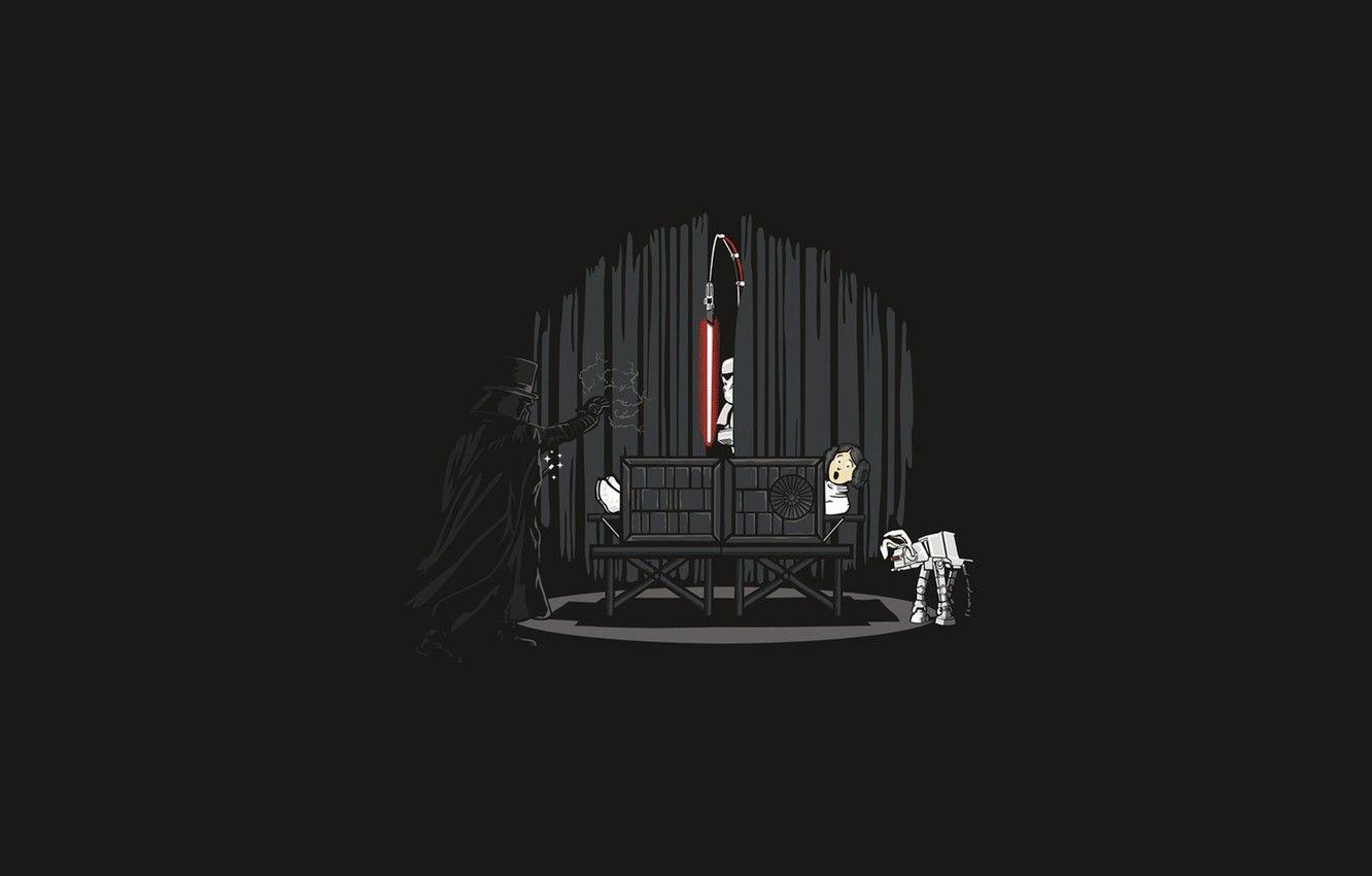 1332x850 Star Wars Wallpaper Minimalist