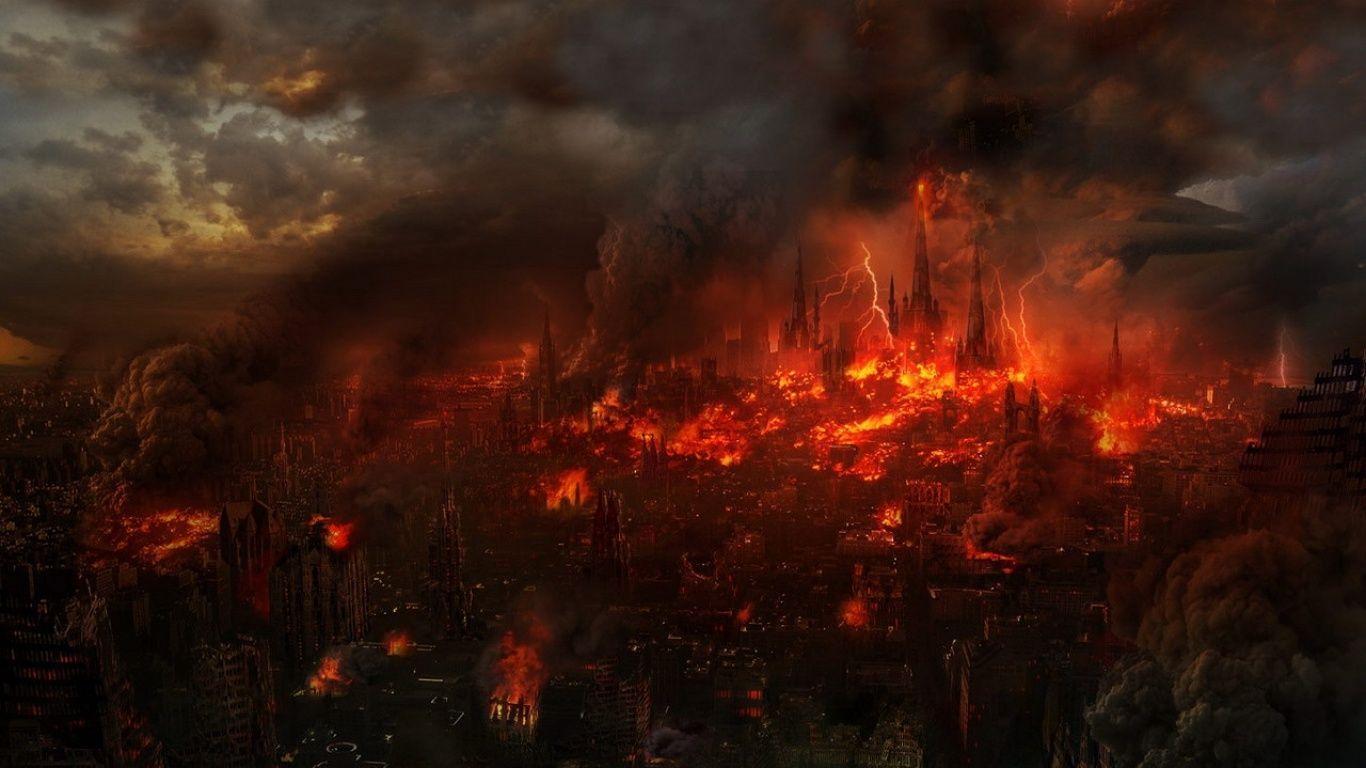 1366x768 Post Apocalypse. Art, Digital Wallpaper, Concept Art