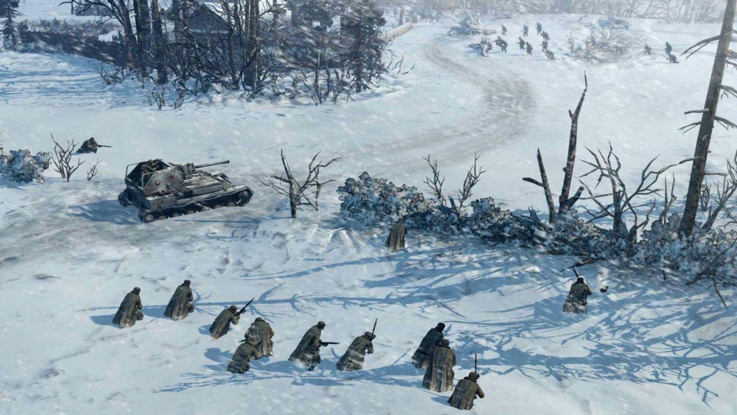 1520x855 Company Of Heroes 2 Snow Landscape Wallpaper. All HD Wallpaper Gallery