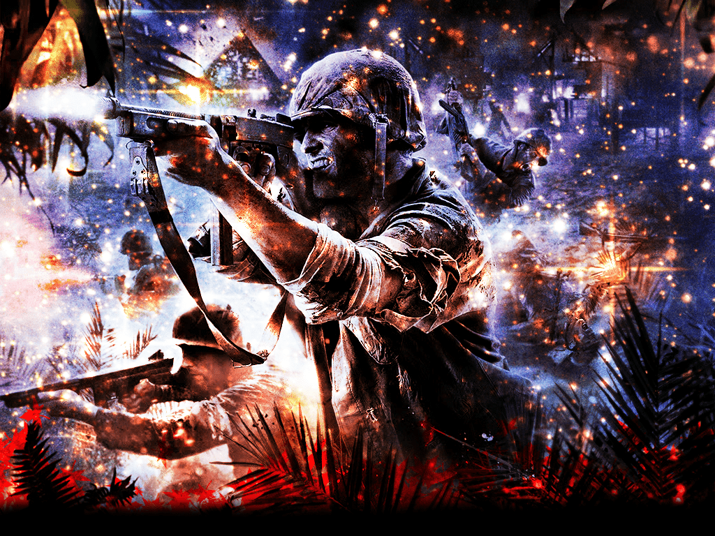 1024x768 PC Call Of Duty World At War Best Wallpaper (B.SCB WP&BG Collection)