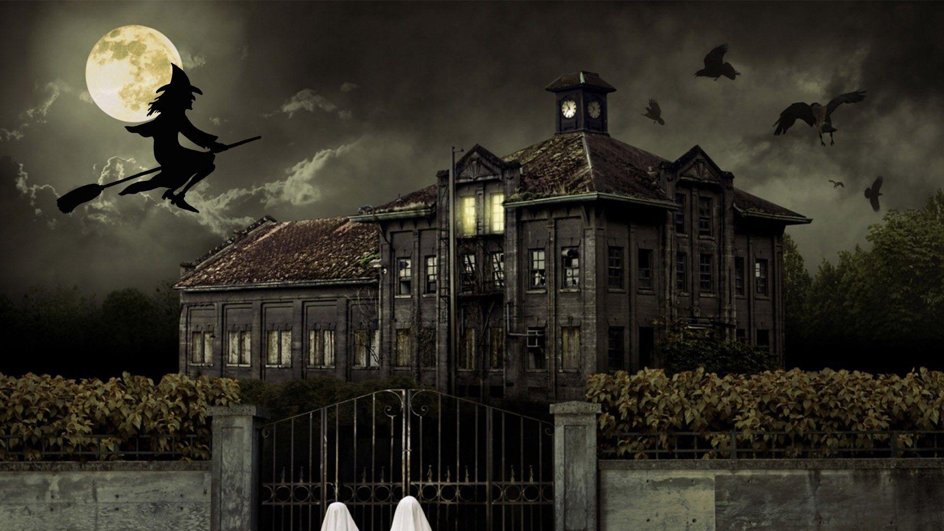 1920x1080 Witch Desktop Wallpaper