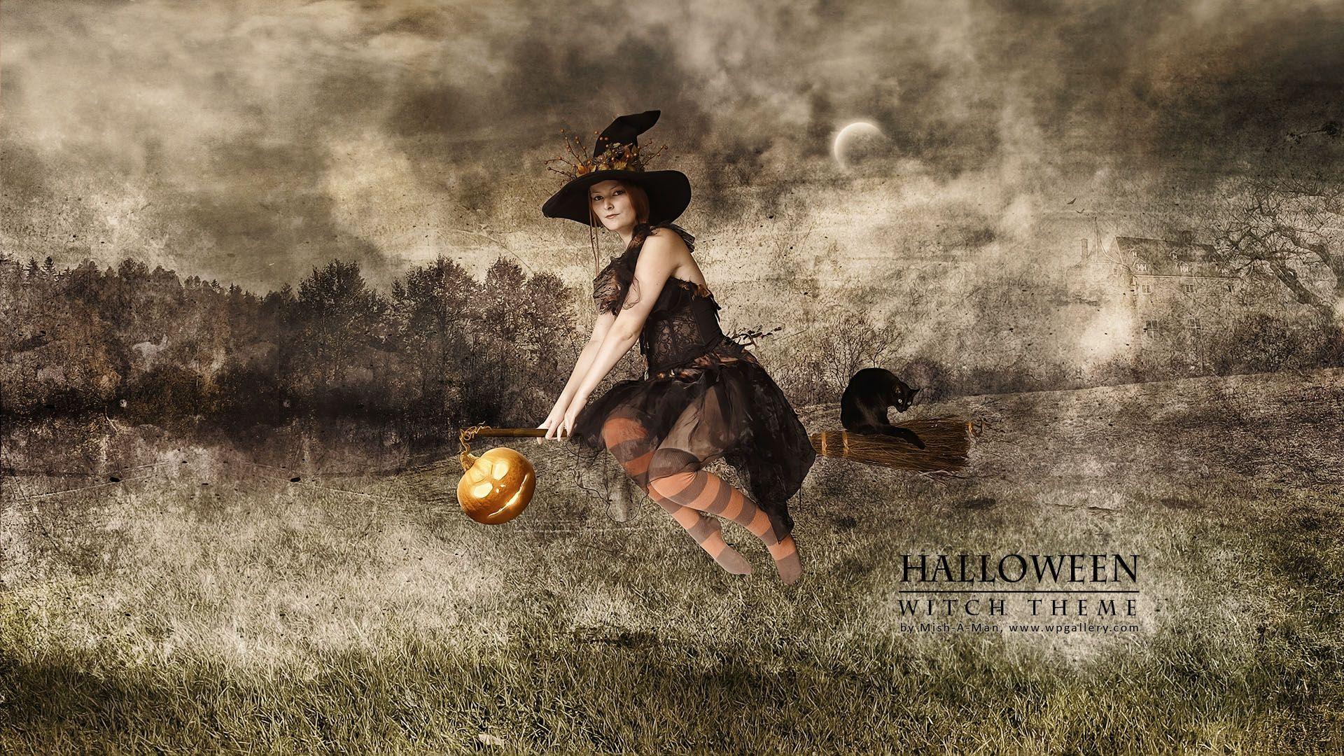 1920x1080 Witch Wallpaper. Witch Wallpaper, Halloween Witch Wallpaper and Lonely Witch Wallpaper