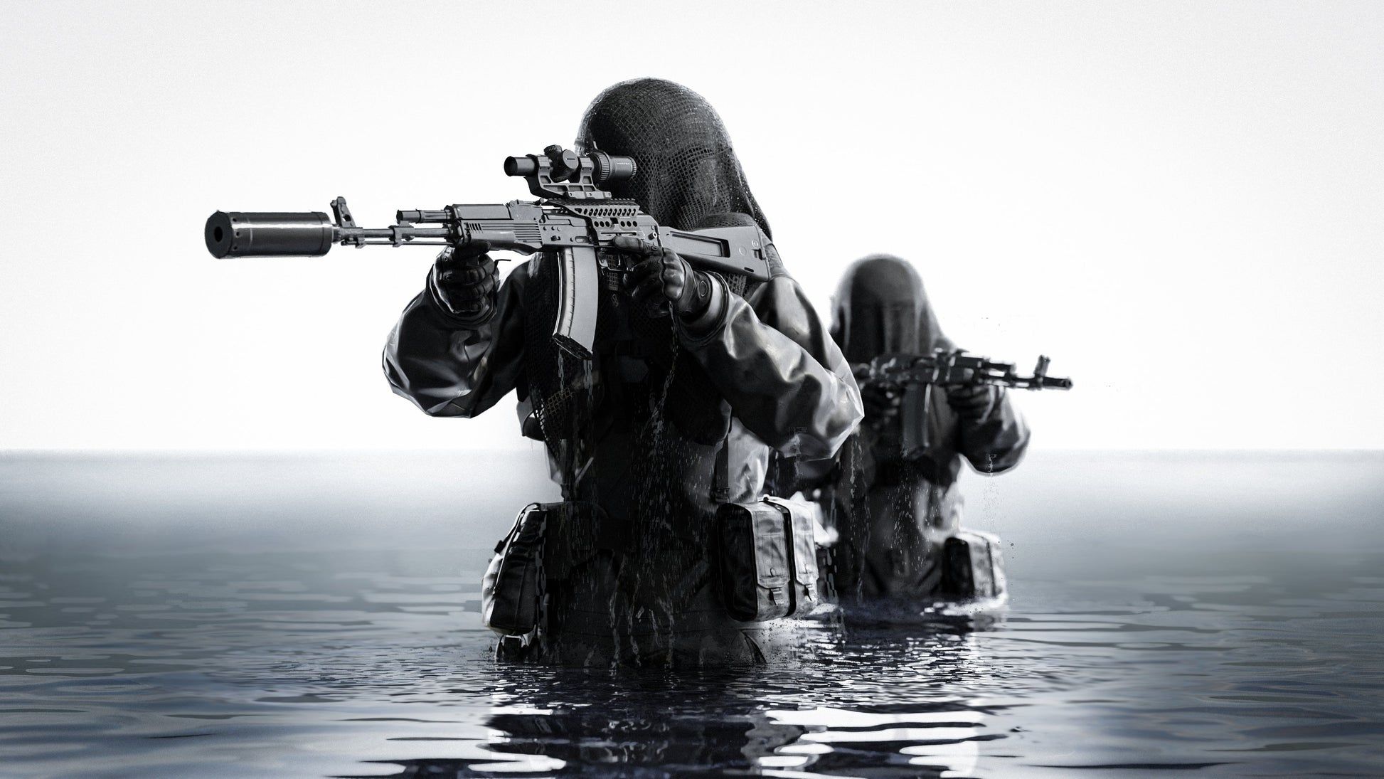 1946x1095 DANISH FROGMAN OPERATOR (RIGGED) Poly 3D Model. Game Ready