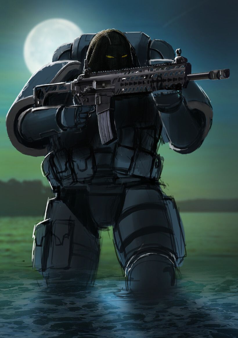 820x1167 Danish Frogmen Super Marine