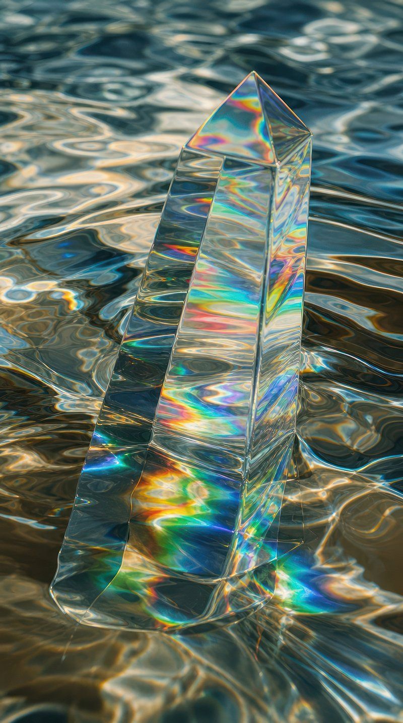 800x1434 Rainbow Prism Light Prism Abstract Wallpaper Image Wallpaper
