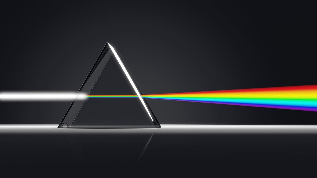 1280x720 Prism Light Spectrum