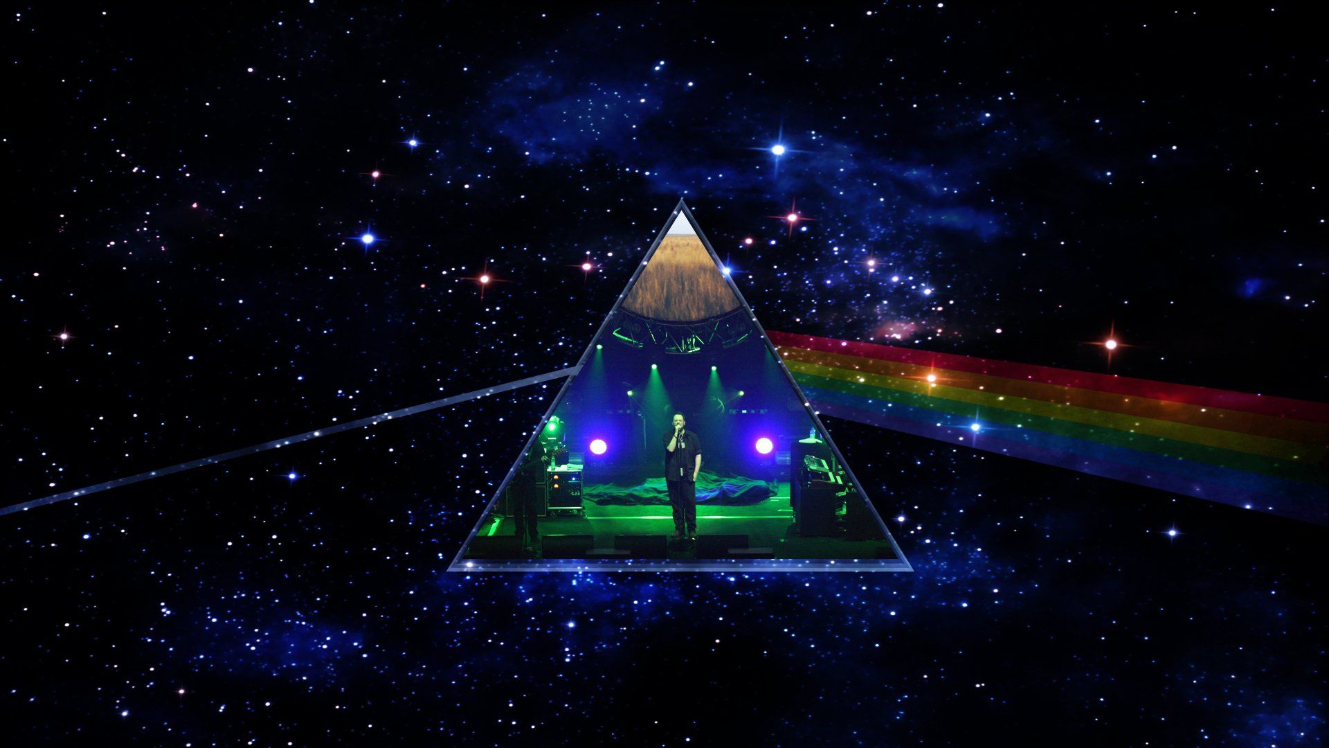 1920x1080 Pink Floyd Classic Rock HD Wallpaper: Cosmic Prism of Soundx1080