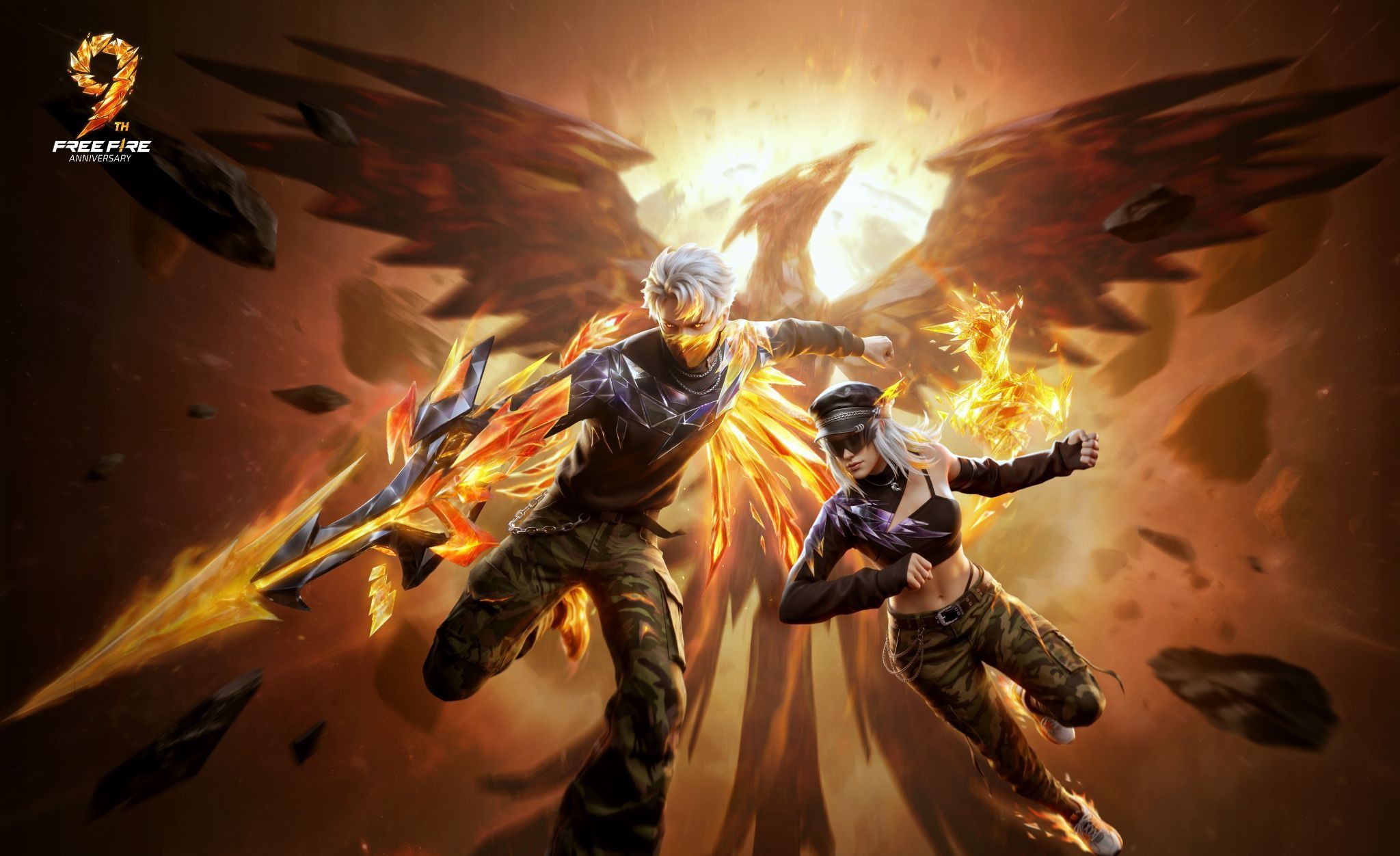 2048x1252 Garena Free Fire Unleashes Its 9th Anniversary With The Biggest Social And In Game Celebration