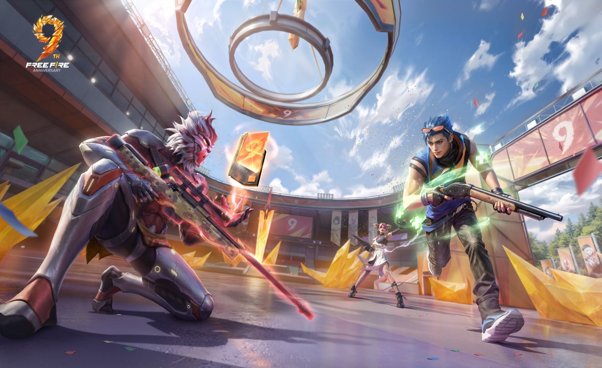 2048x1253 Garena Free Fire Unleashes Its 9th Anniversary With The Biggest Social And In Game Celebration
