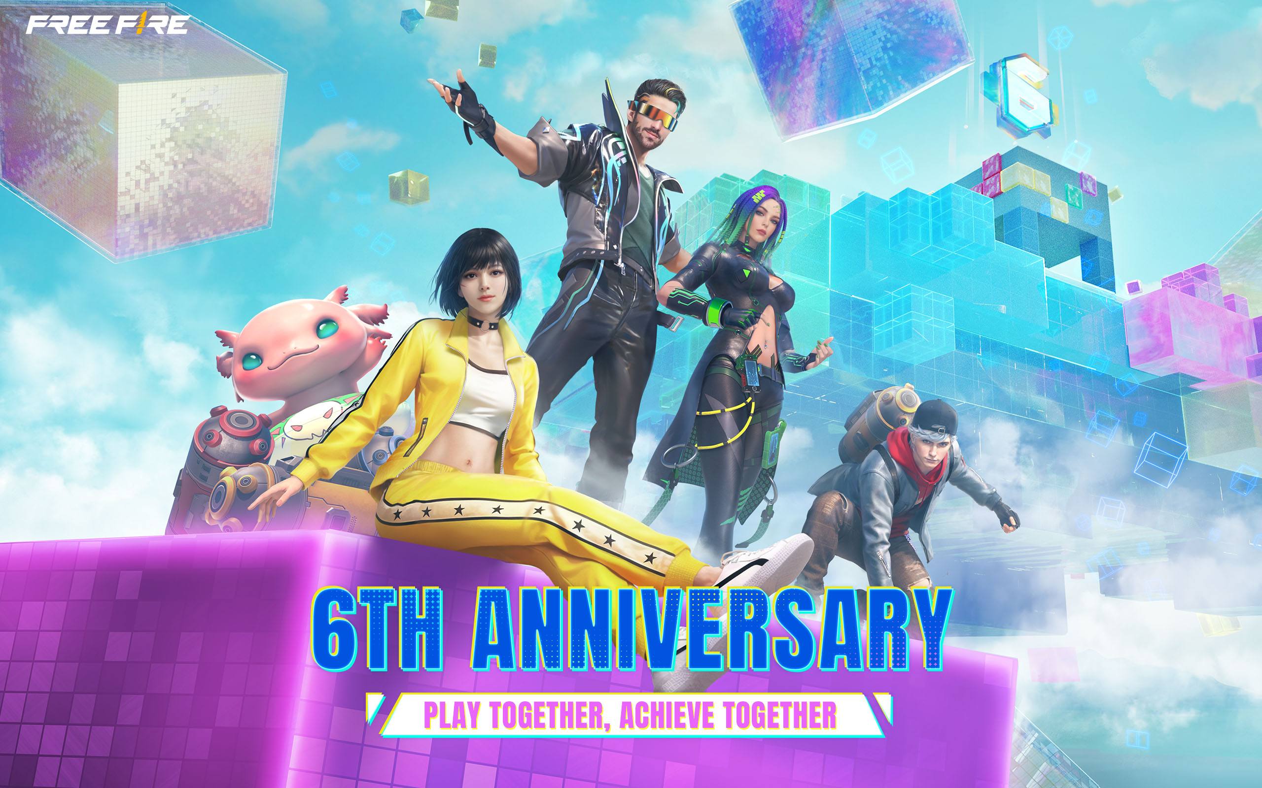 2560x1600 Free Fire 6th Anniversary Celebrations: New Rewards, Events & More