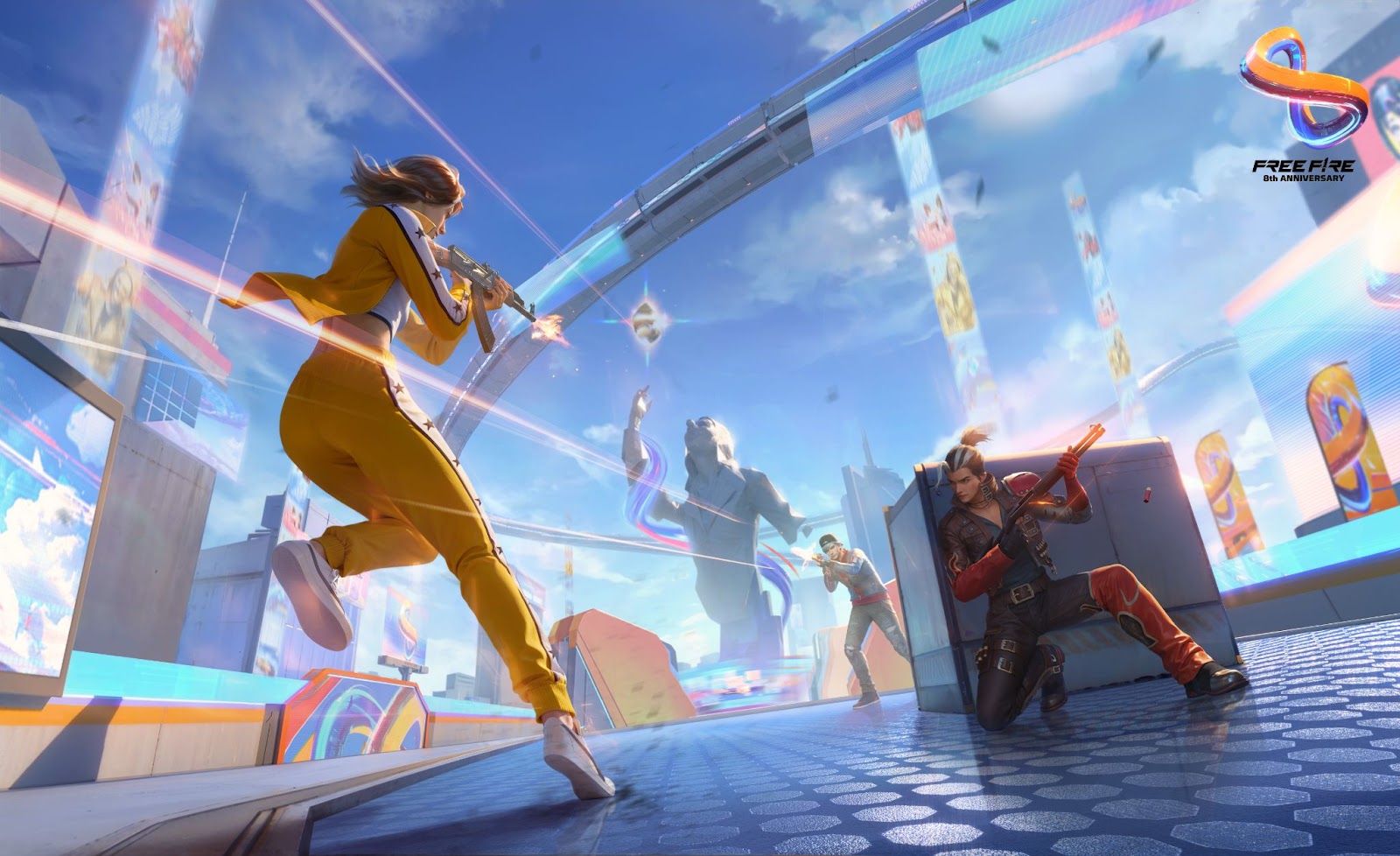 1600x978 Garena Free Fire Turns 8: A Celebration of Infinite Rewards, Iconic Collectibles, and Endless Possibilities to Battle in Style