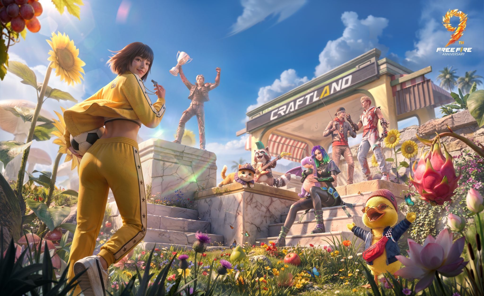 2048x1253 Garena Free Fire Unleashes Its 9th Anniversary With The Biggest Social And In Game Celebration