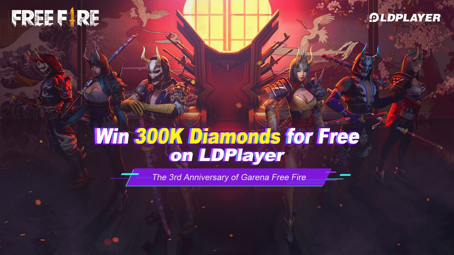1920x1080 Celebrate 3rd Anniversary of Garena Free Fire, Comment and Get Diamonds for Free