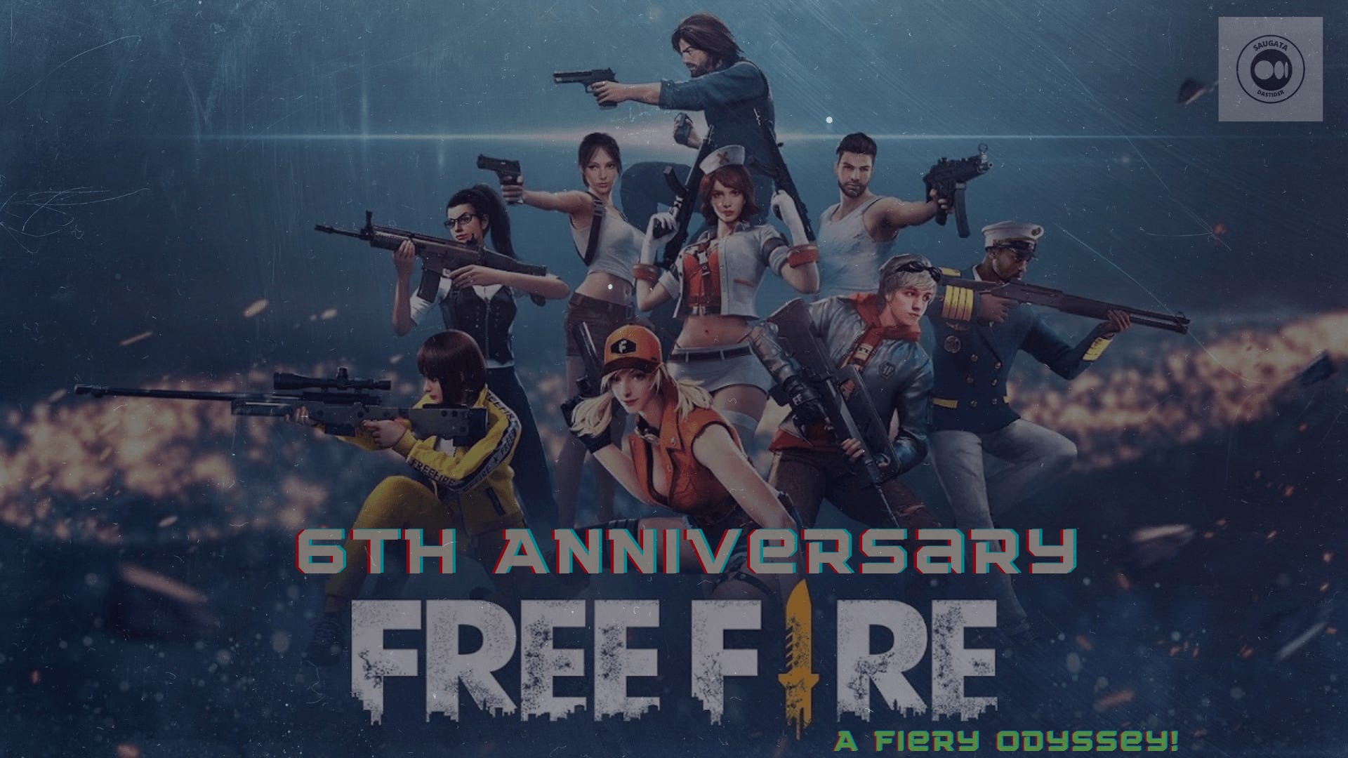 1920x1080 Celebrating the 6th Anniversary of Free Fire: A Fiery Journey!.