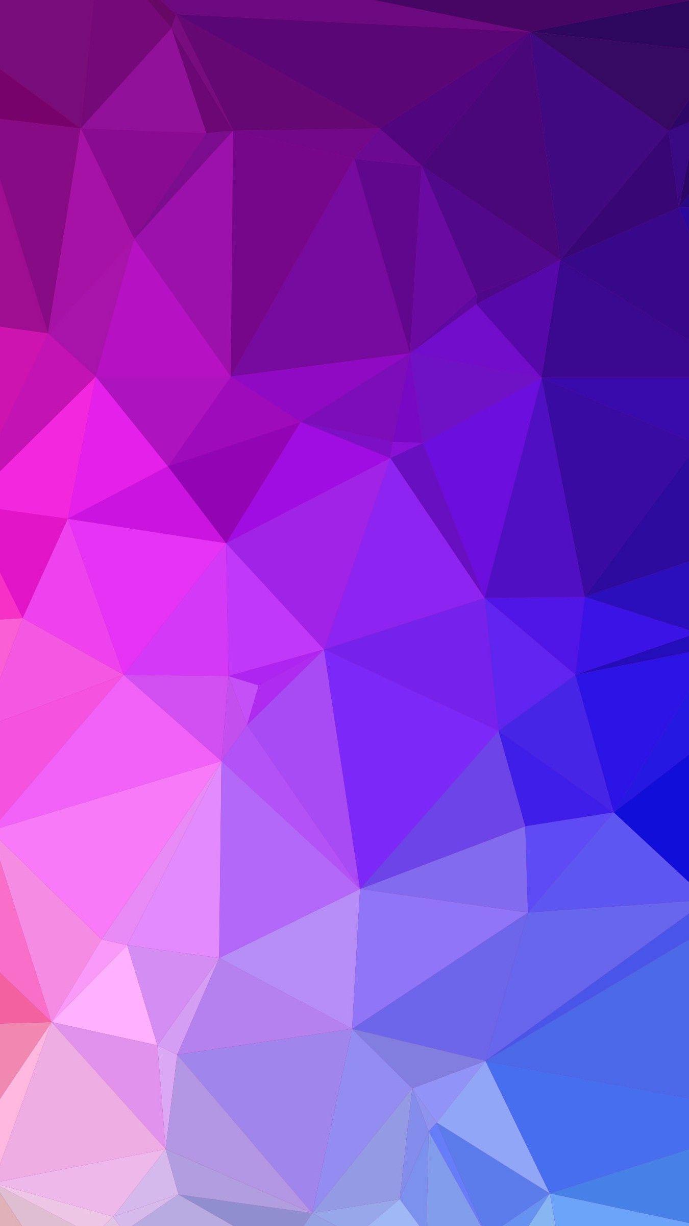 1350x2400 Purple Geometric Wallpaper .