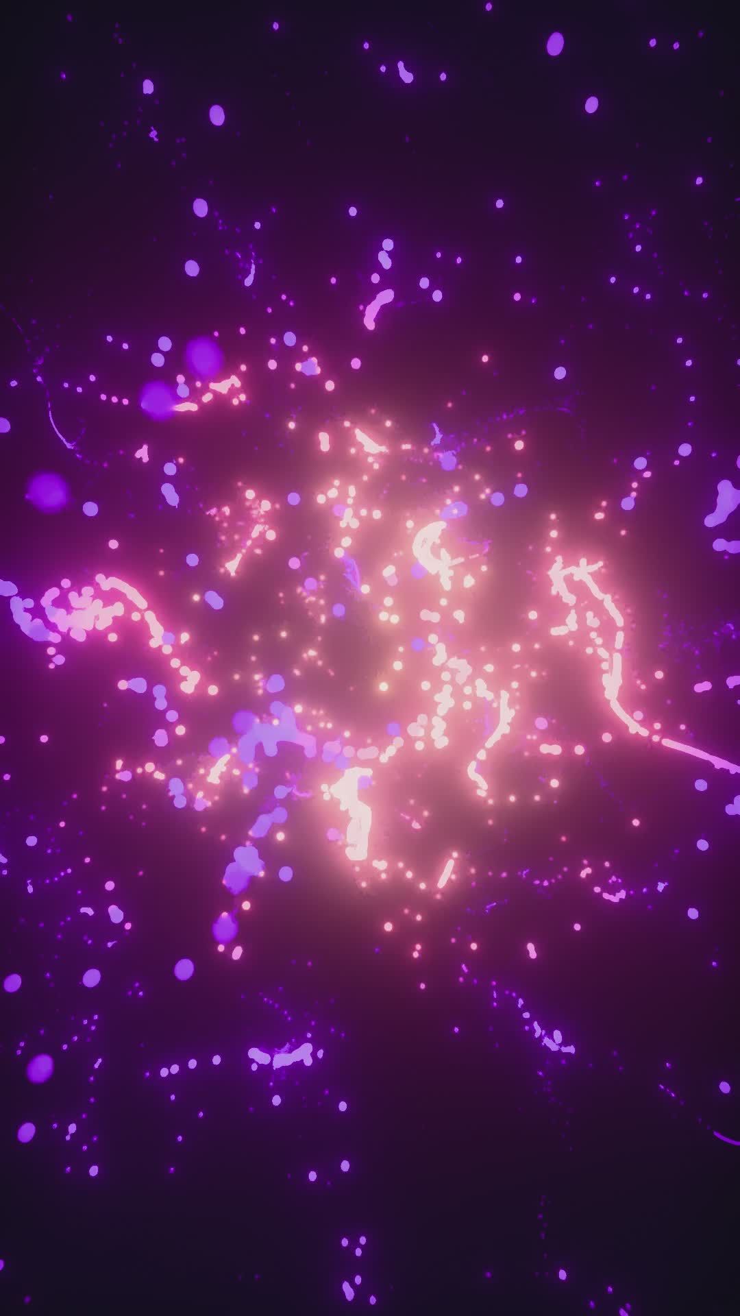 1080x1920 Vibrant Abstract Cosmic Energy Burst