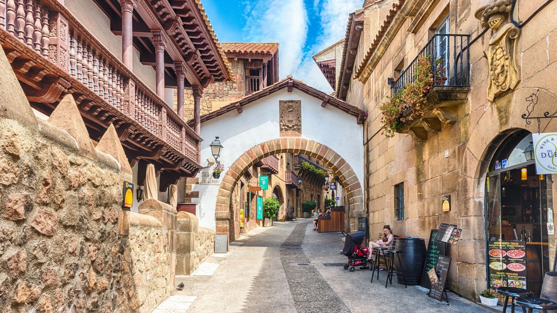 1920x1080 Poble Espanyol. Things to do in Barcelona